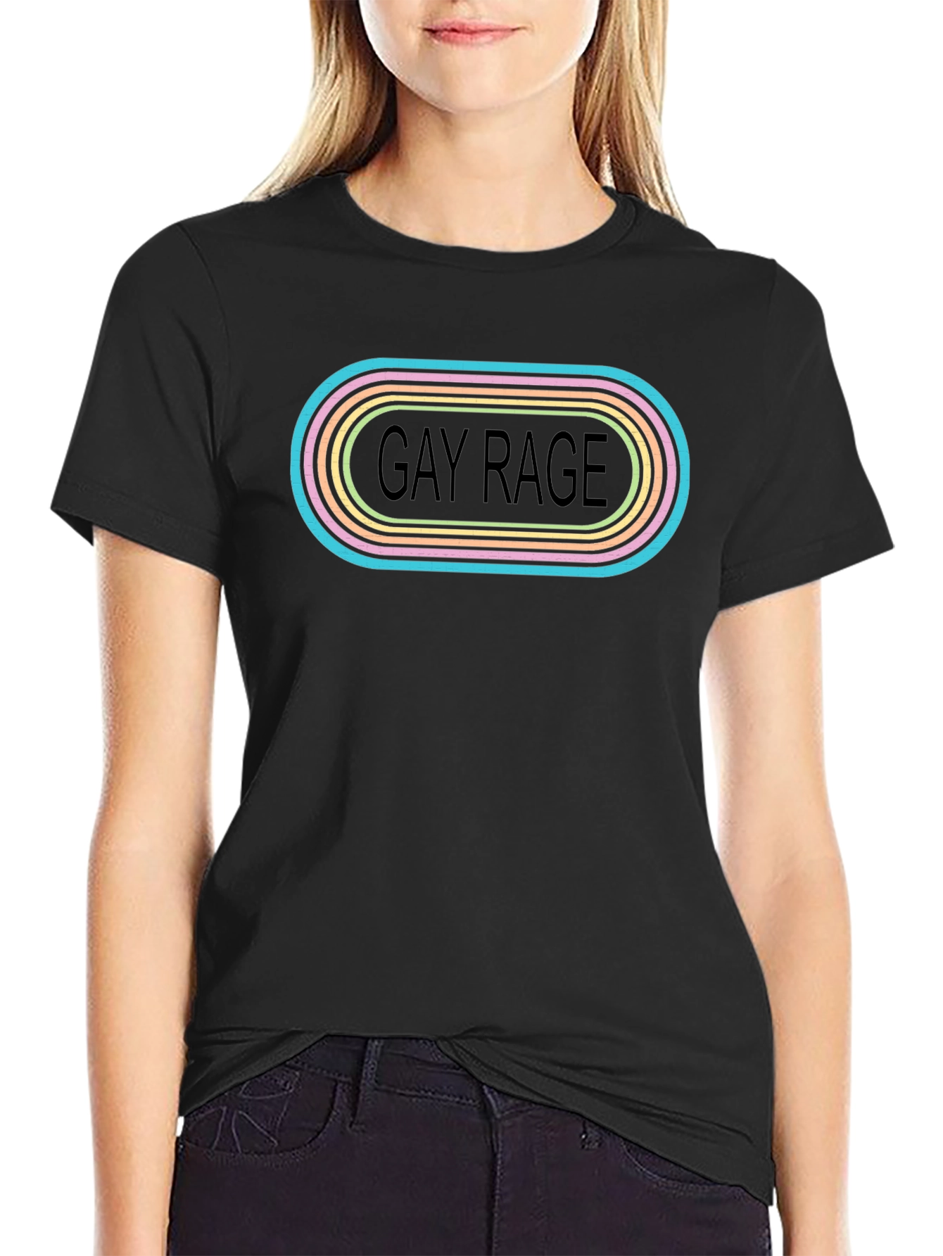 Gay Rage Graphic Tee - Pride LGBTQ+ Shirt