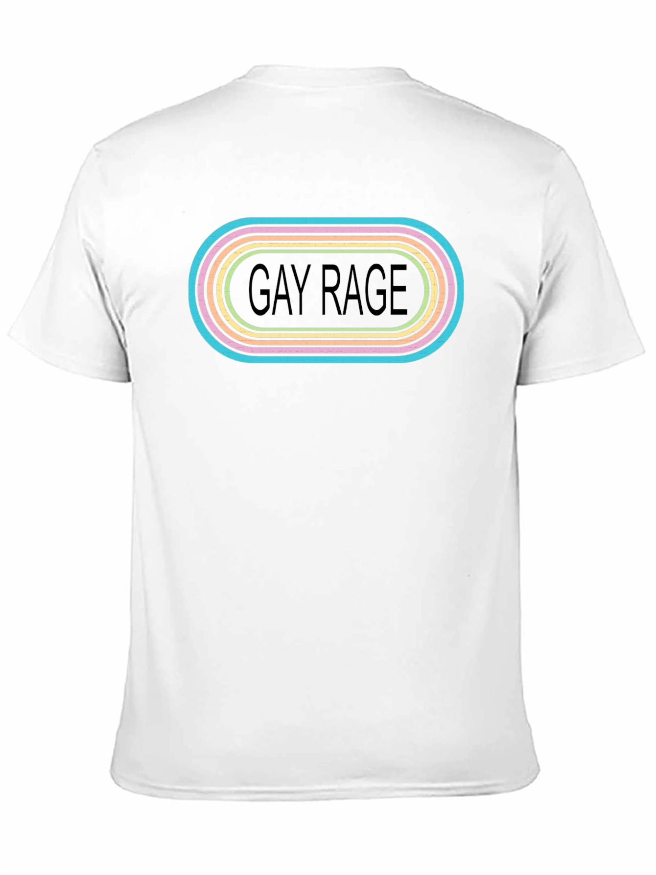 Gay Rage Graphic Tee - Pride LGBTQ+ Shirt