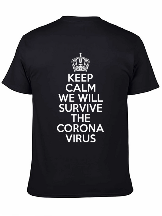 Keep Calm Corona Virus T-Shirt