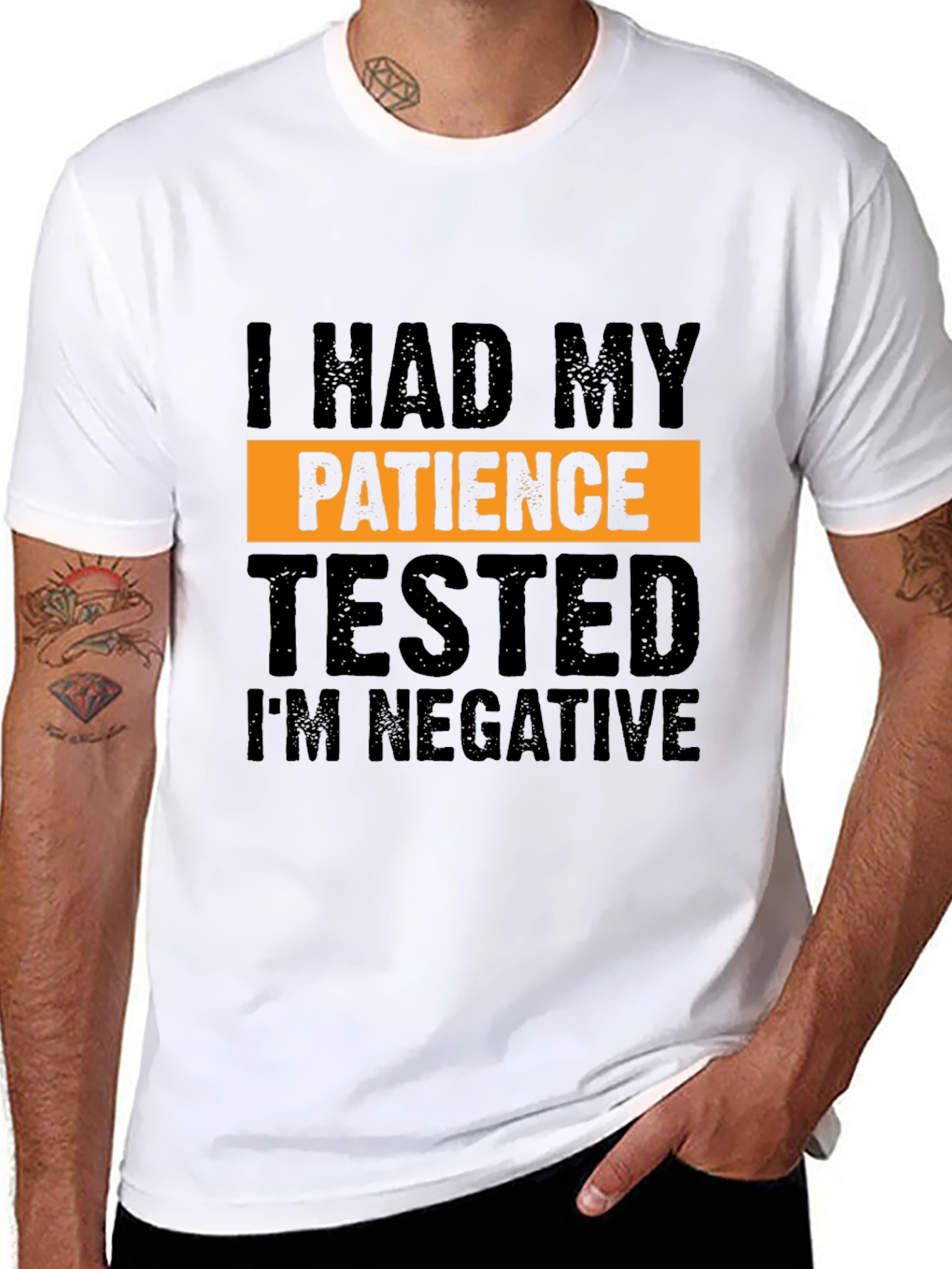 Funny Patience Tested T-Shirt Humor Tee