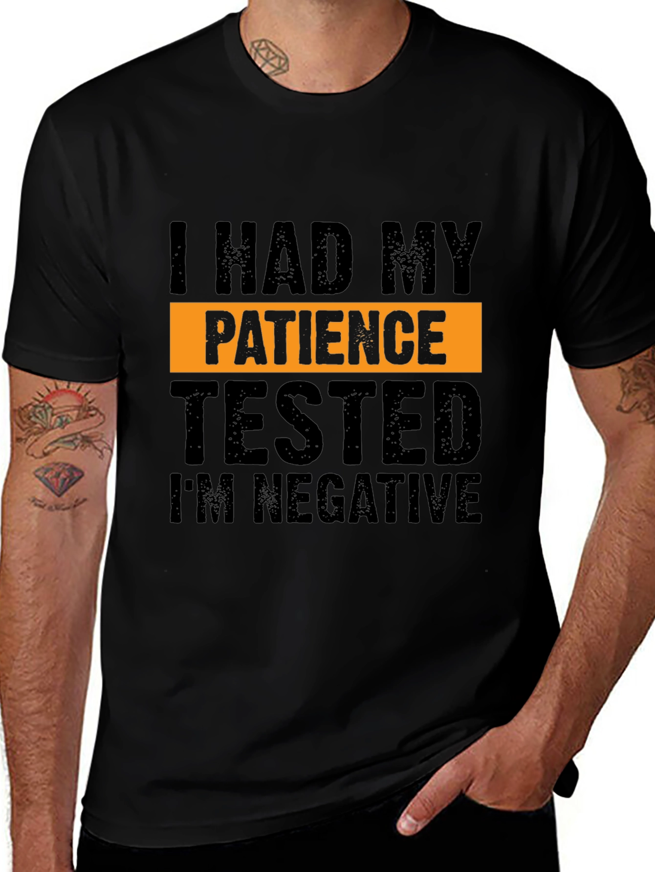 Funny Patience Tested T-Shirt Humor Tee