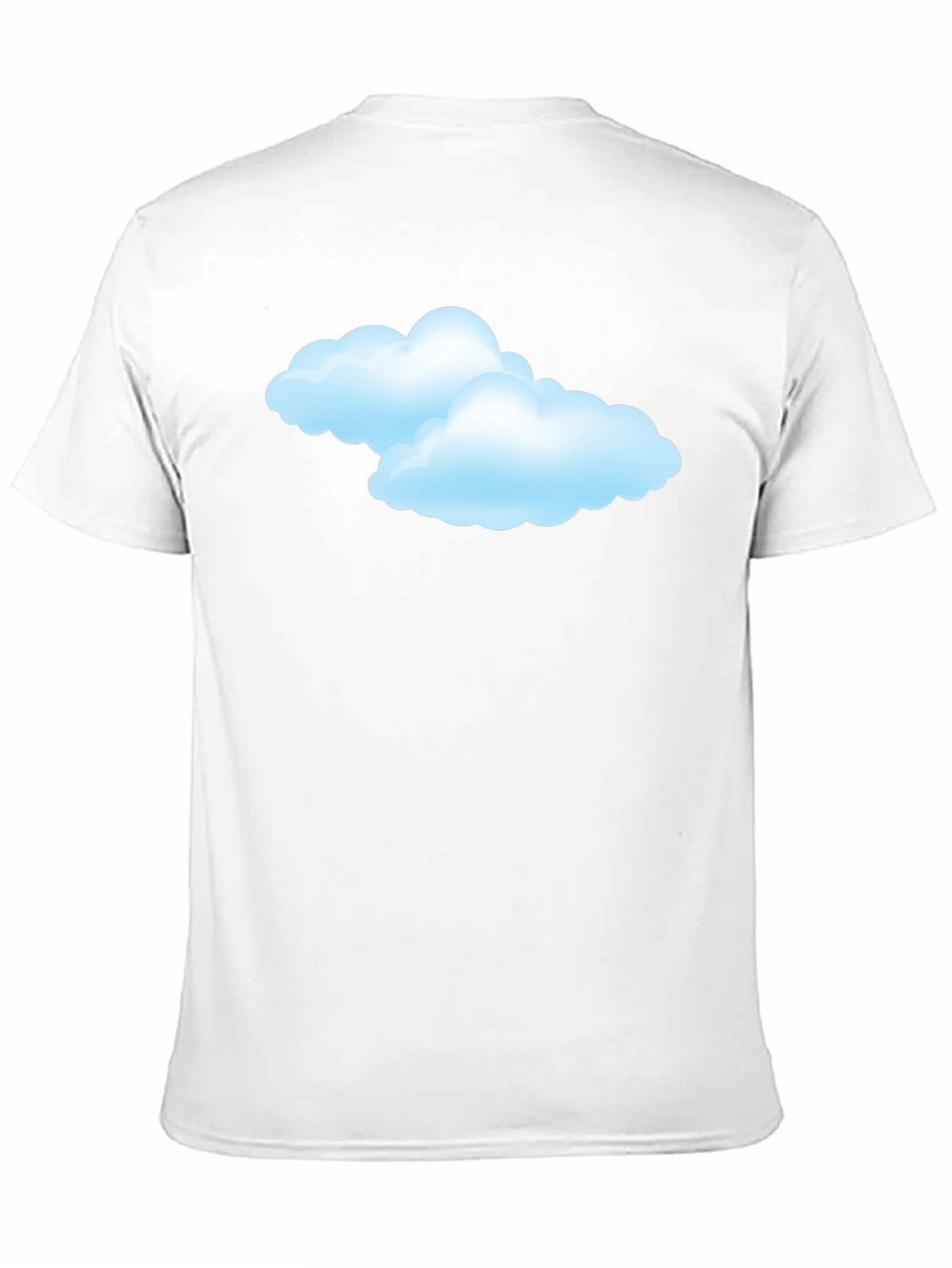 Cloud Graphic Black T-Shirt - Weather Style