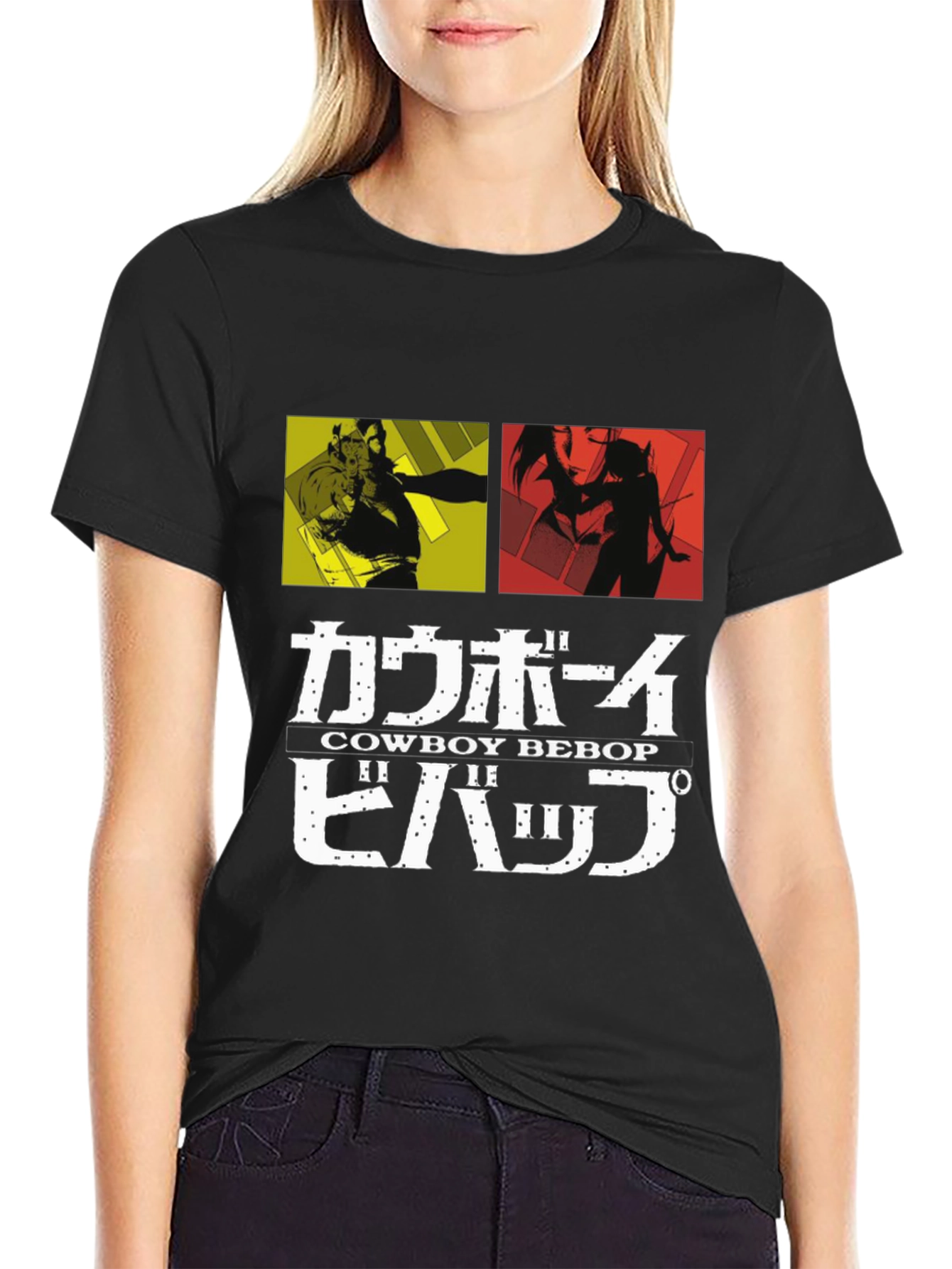 Cowboy Bebop Graphic Print T-Shirt - Anime Inspired Style