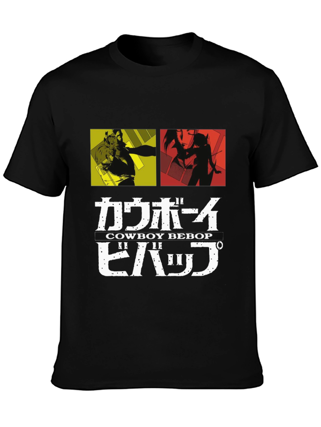 Cowboy Bebop Graphic Print T-Shirt - Anime Inspired Style
