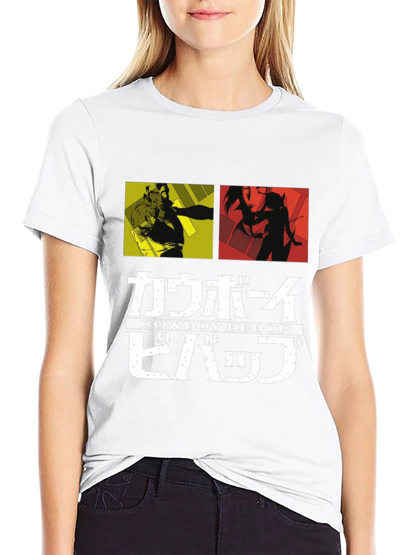 Cowboy Bebop Graphic Print T-Shirt - Anime Inspired Style