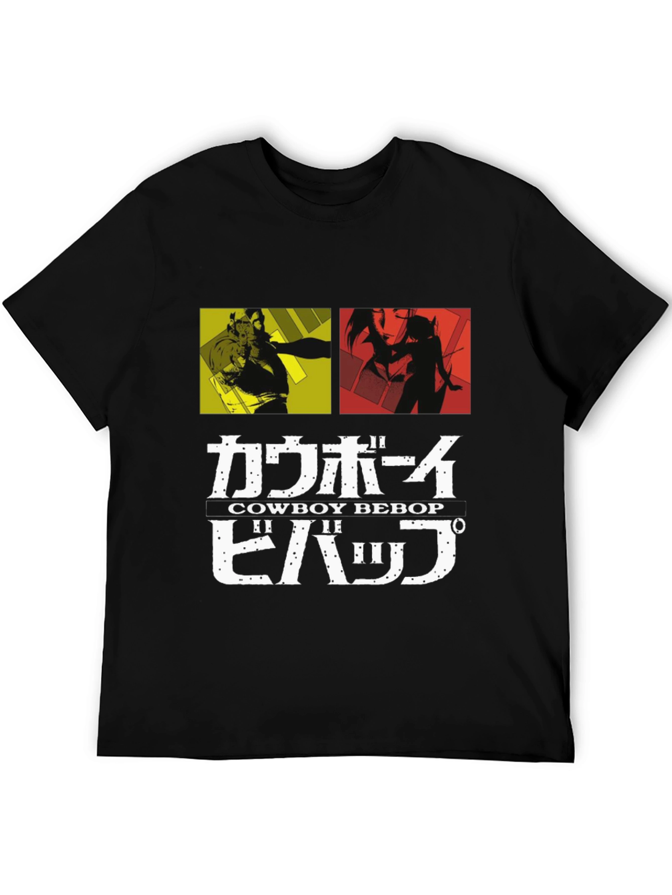 Cowboy Bebop Graphic Print T-Shirt - Anime Inspired Style