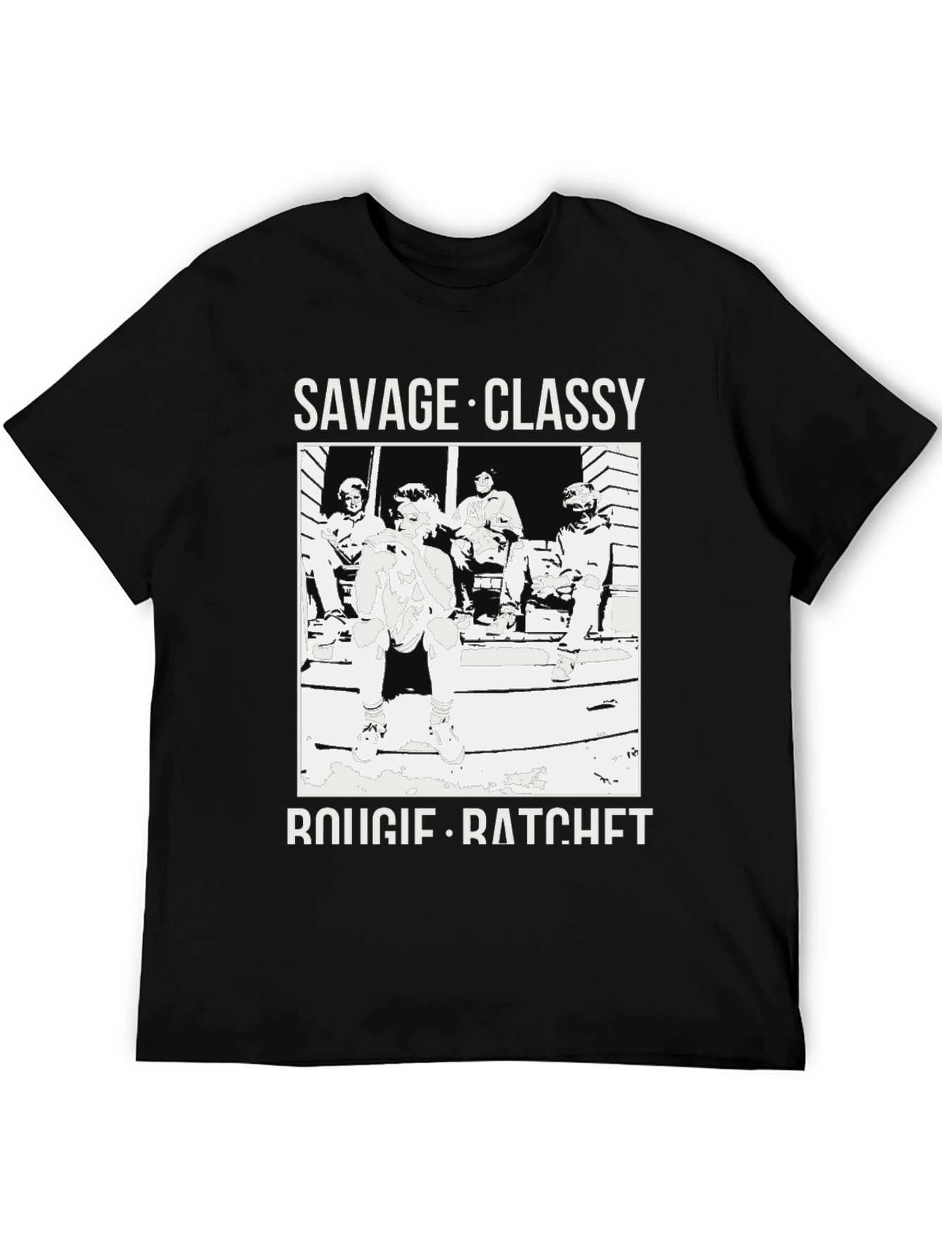 Savage Classy Bougie Ratchet Black T-Shirt
