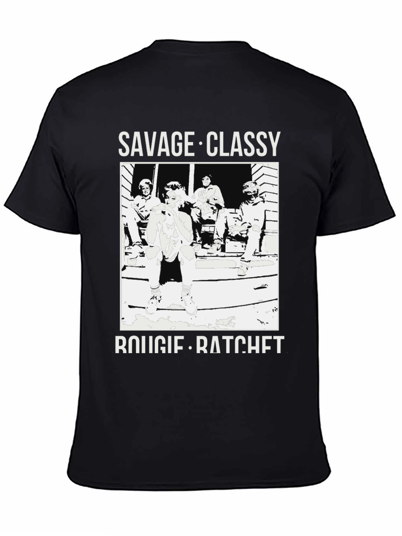 Savage Classy Bougie Ratchet Black T-Shirt