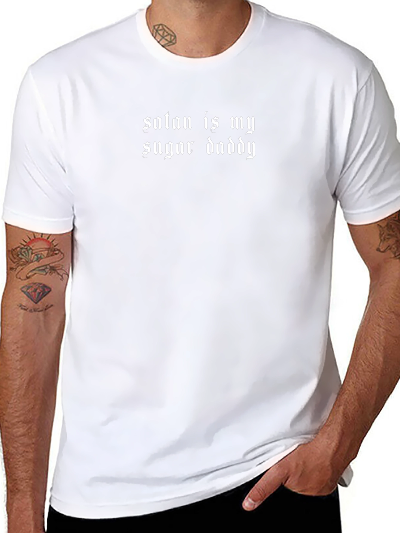 Satan is My Sugar Daddy Graphic Tee