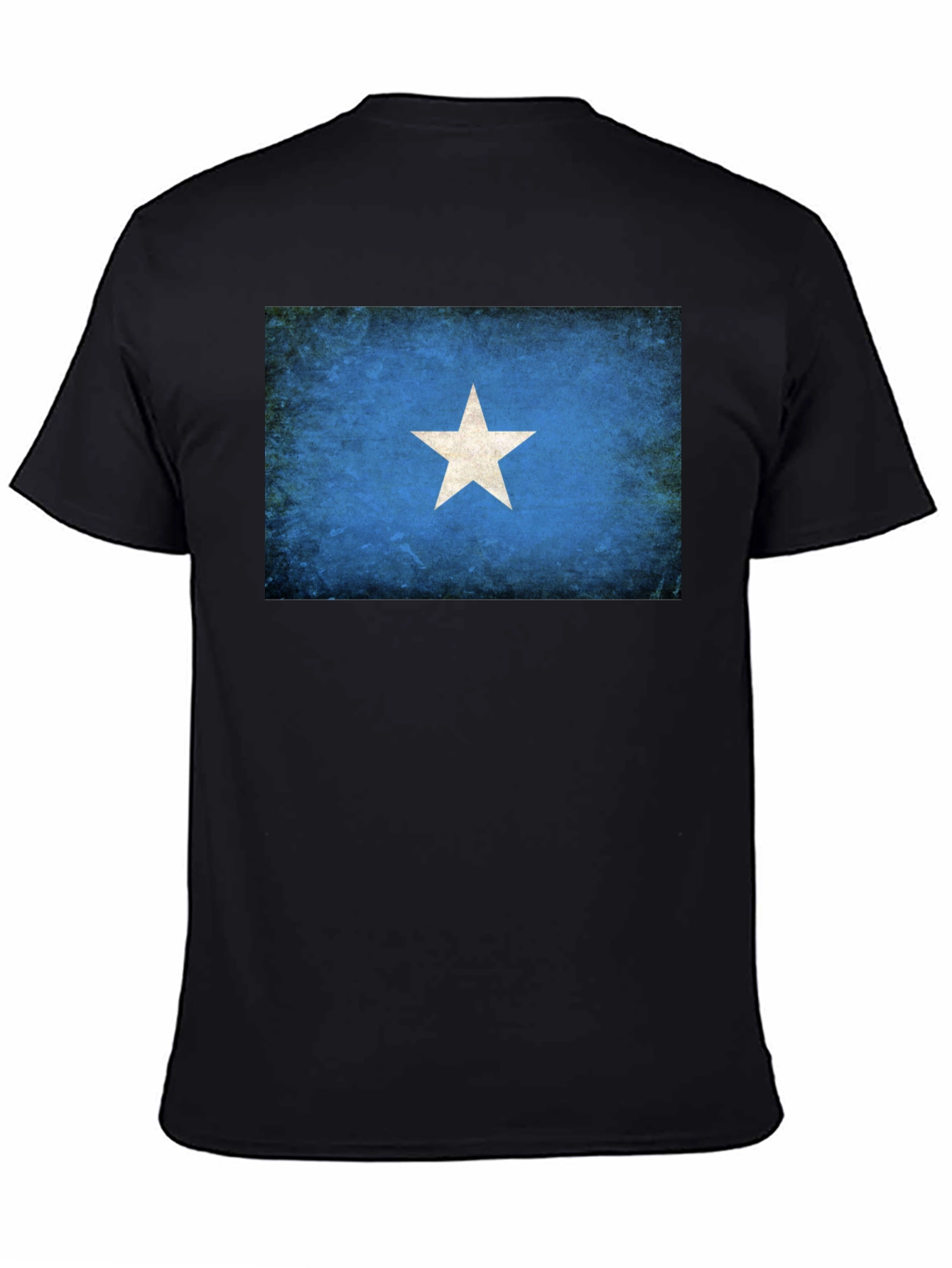 Somalia Flag T-Shirt - Distressed Design