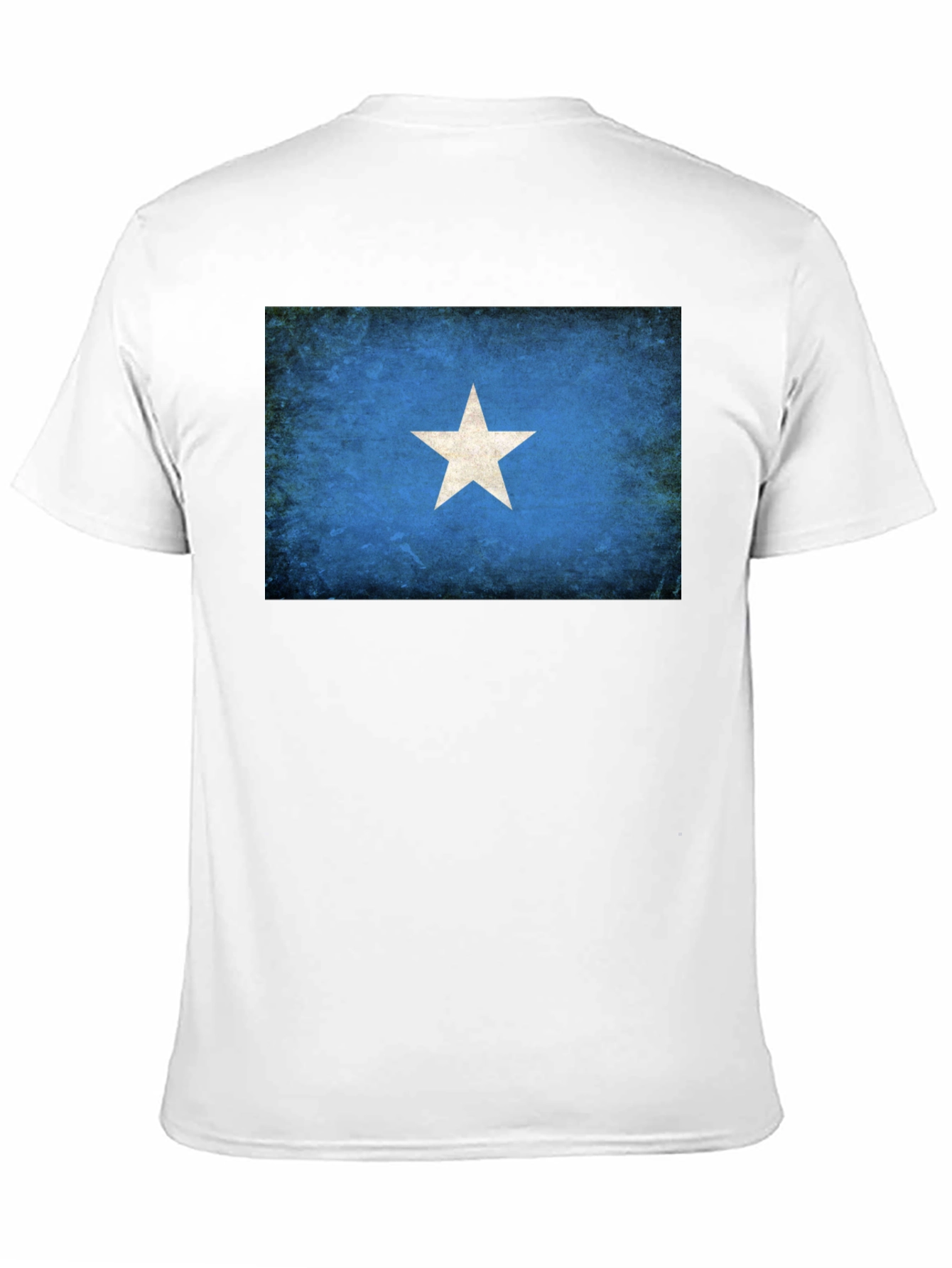 Somalia Flag T-Shirt - Distressed Design