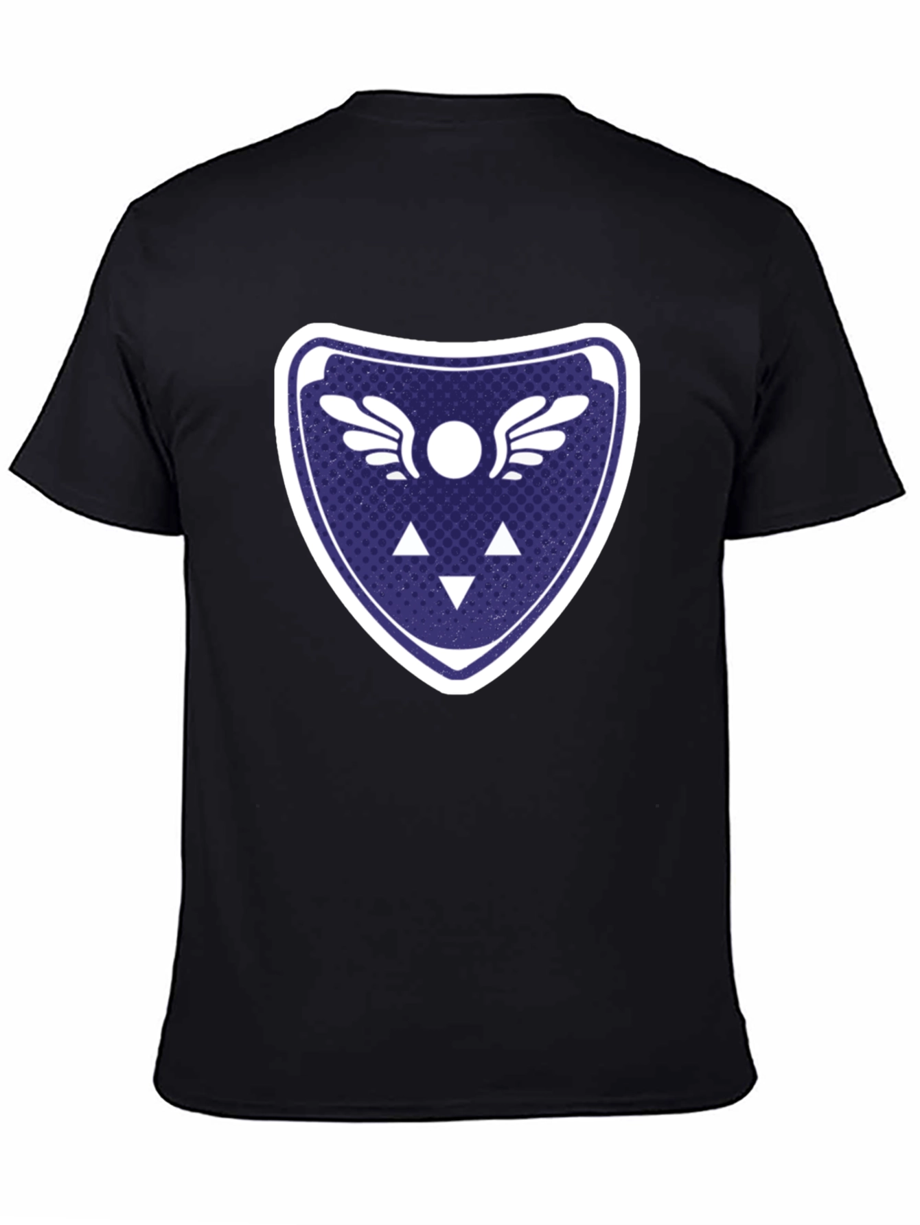 Emblem Graphic Print Mens T-Shirt