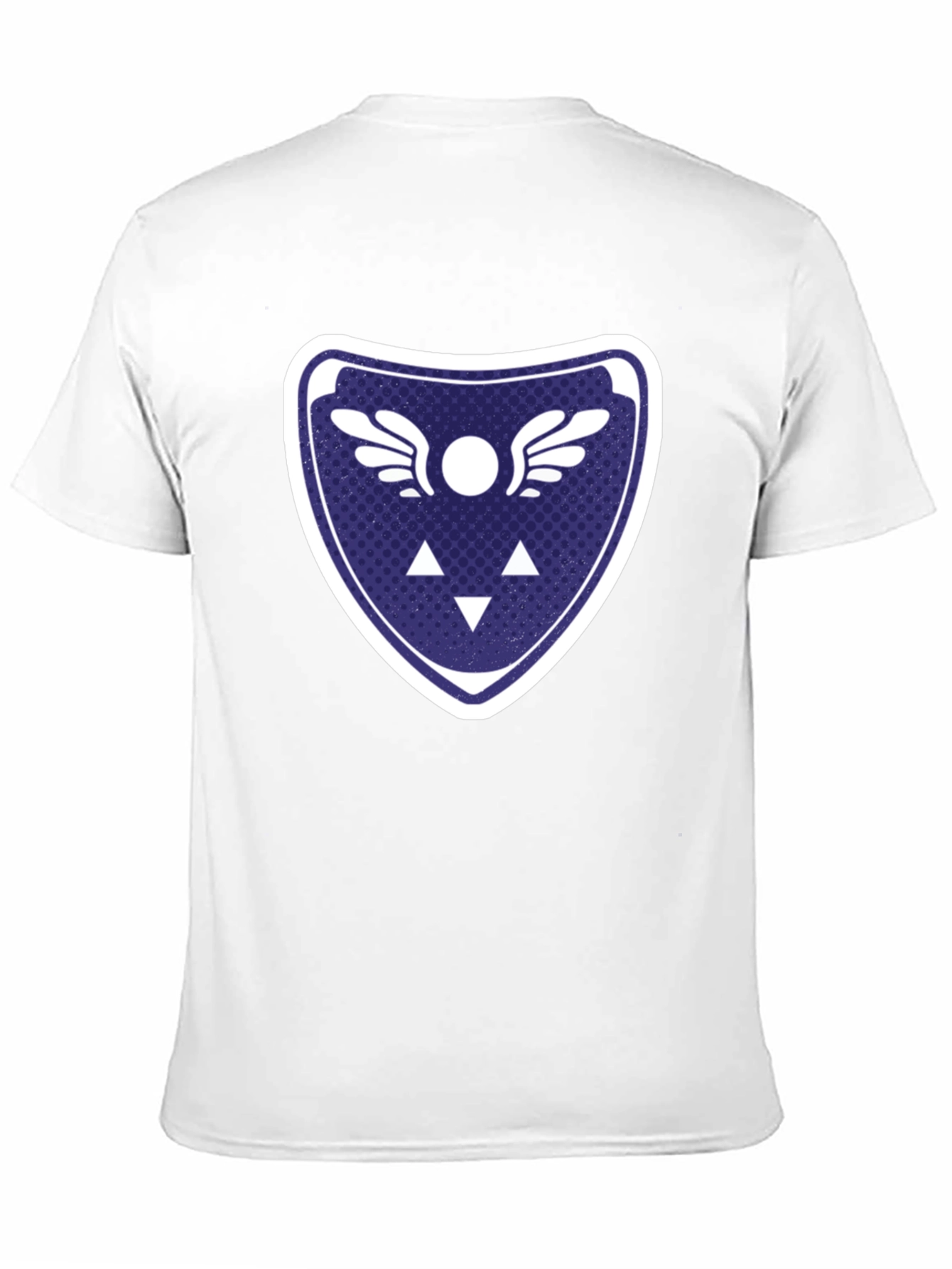 Emblem Graphic Print Mens T-Shirt