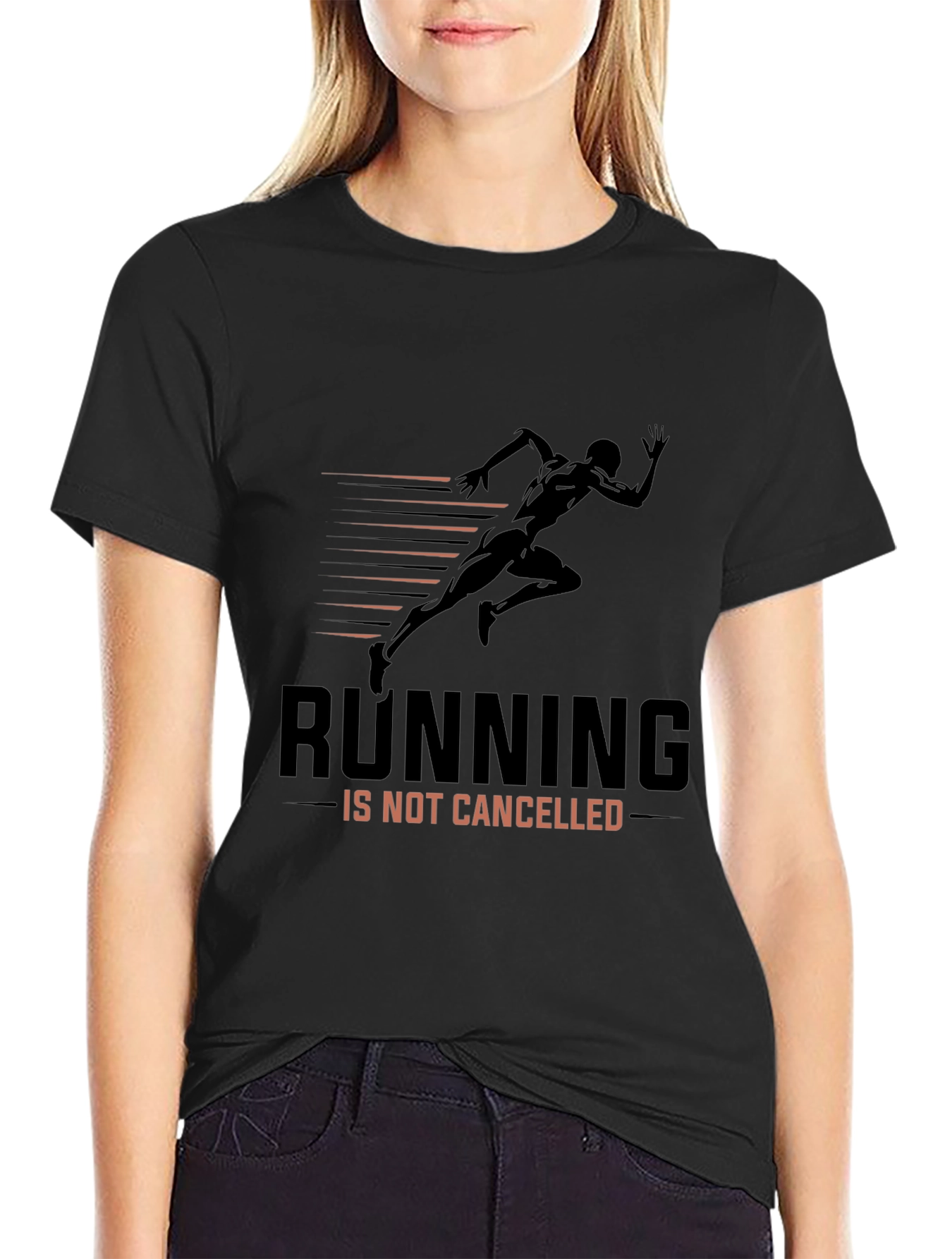 Running Is Not Cancelled Graphic Tee