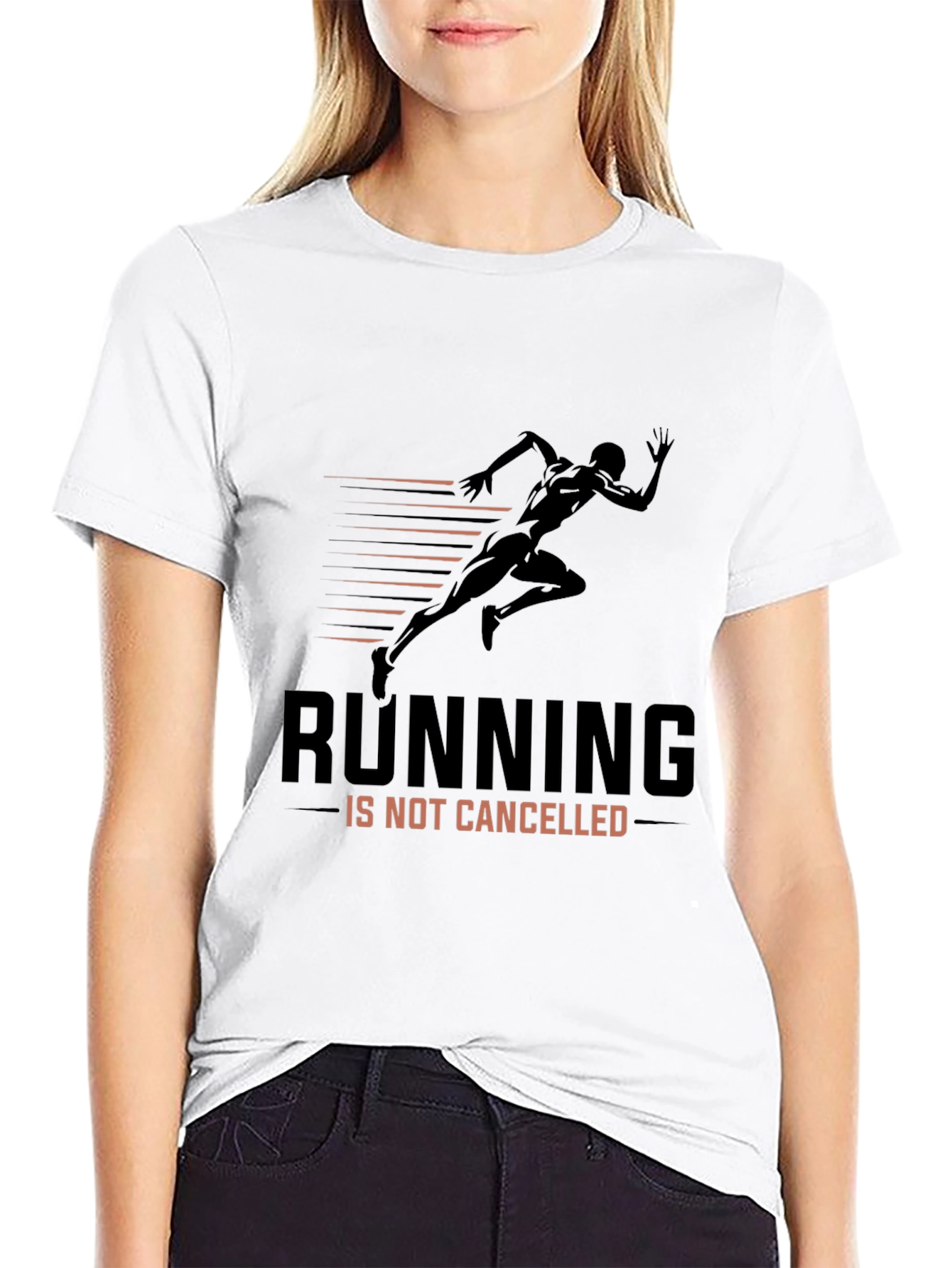 Running Is Not Cancelled Graphic Tee