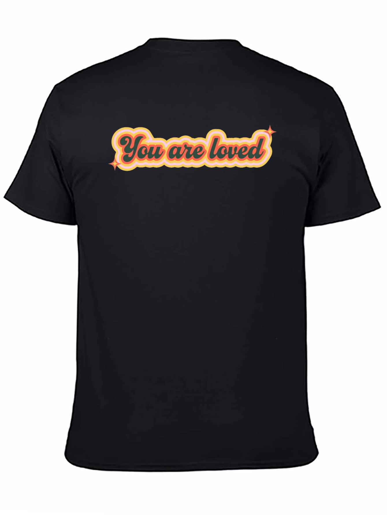 You Are Loved Retro Graphic Tee
