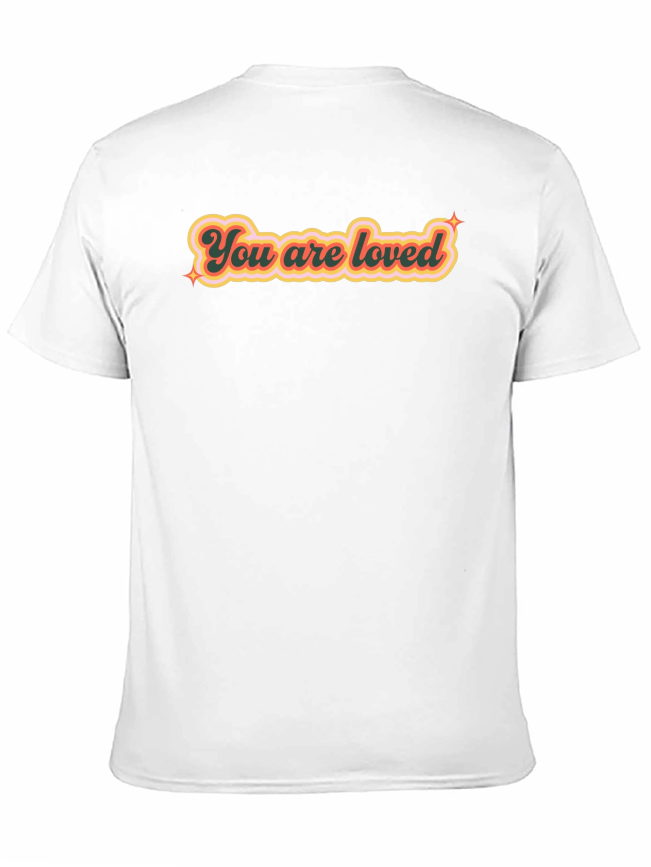 You Are Loved Retro Graphic Tee