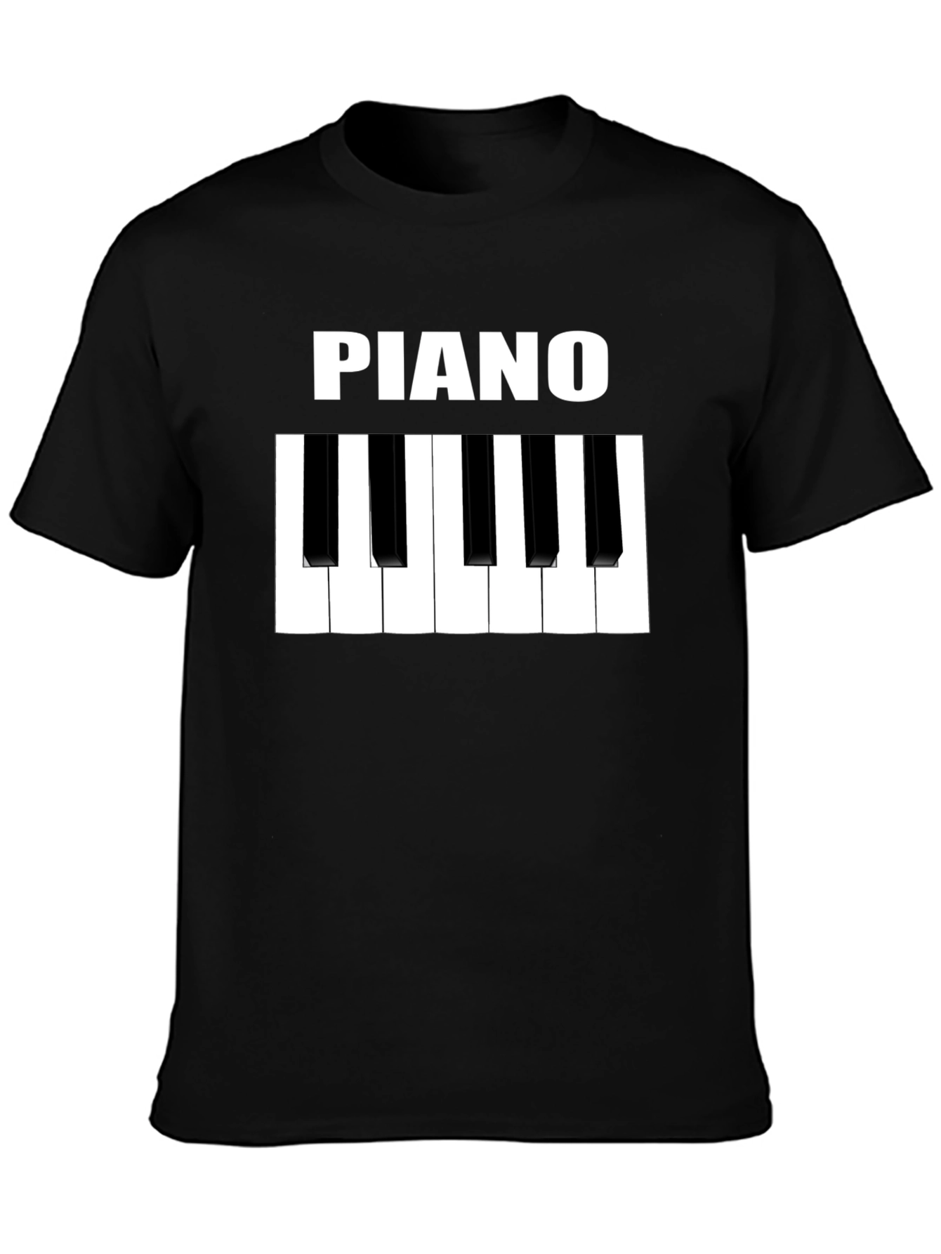 Piano Keys Graphic T-Shirt - Music Lover Tee