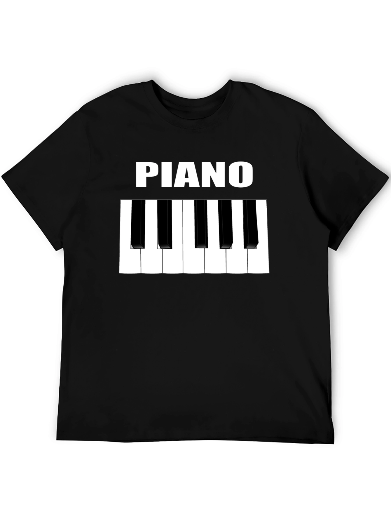 Piano Keys Graphic T-Shirt - Music Lover Tee