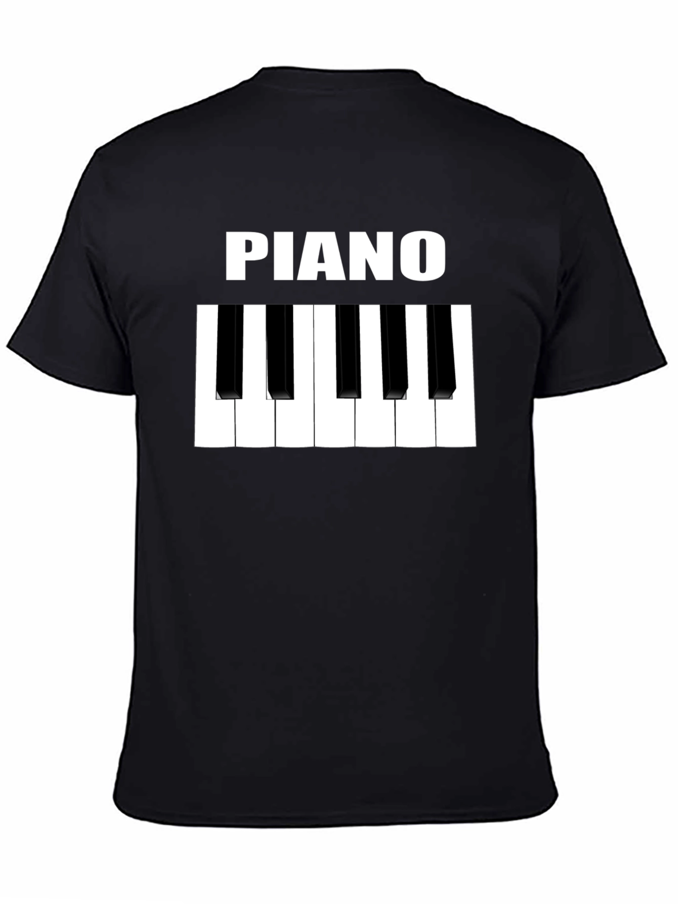 Piano Keys Graphic T-Shirt - Music Lover Tee