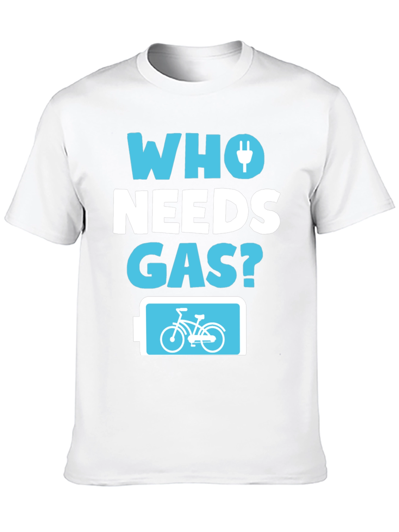 Who Needs Gas? Electric Bike T-Shirt