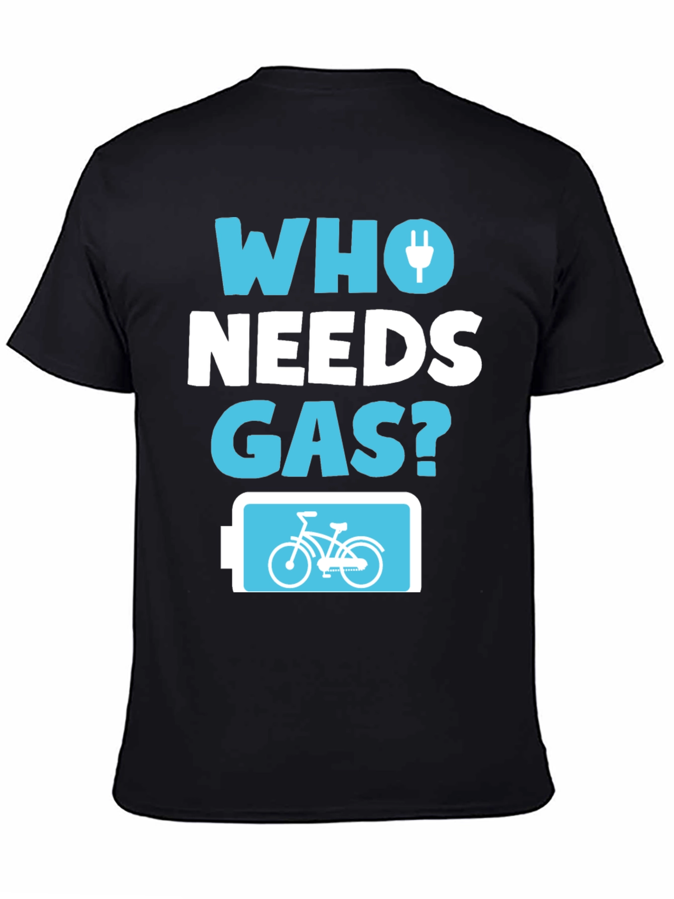 Who Needs Gas? Electric Bike T-Shirt