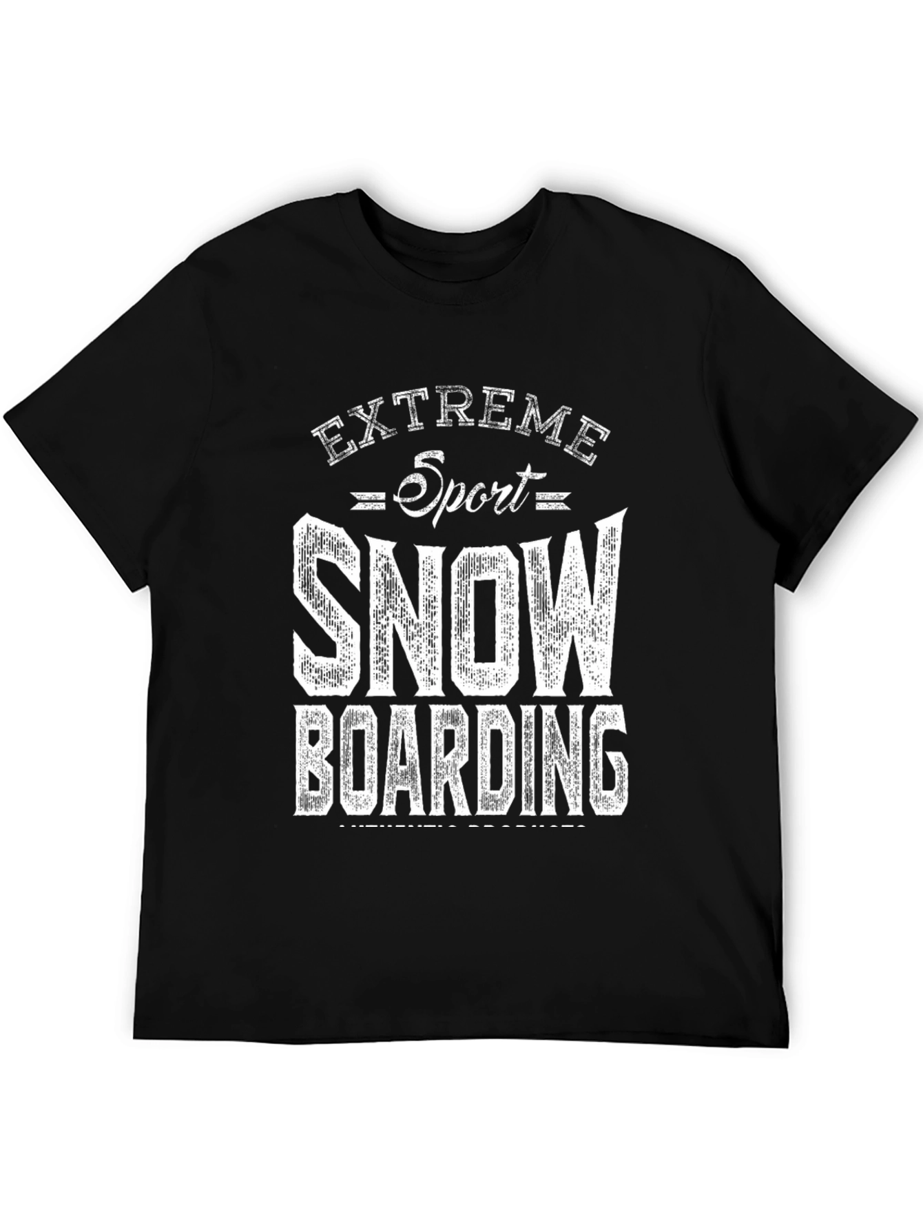 Extreme Sport Snowboarding Graphic T-Shirt