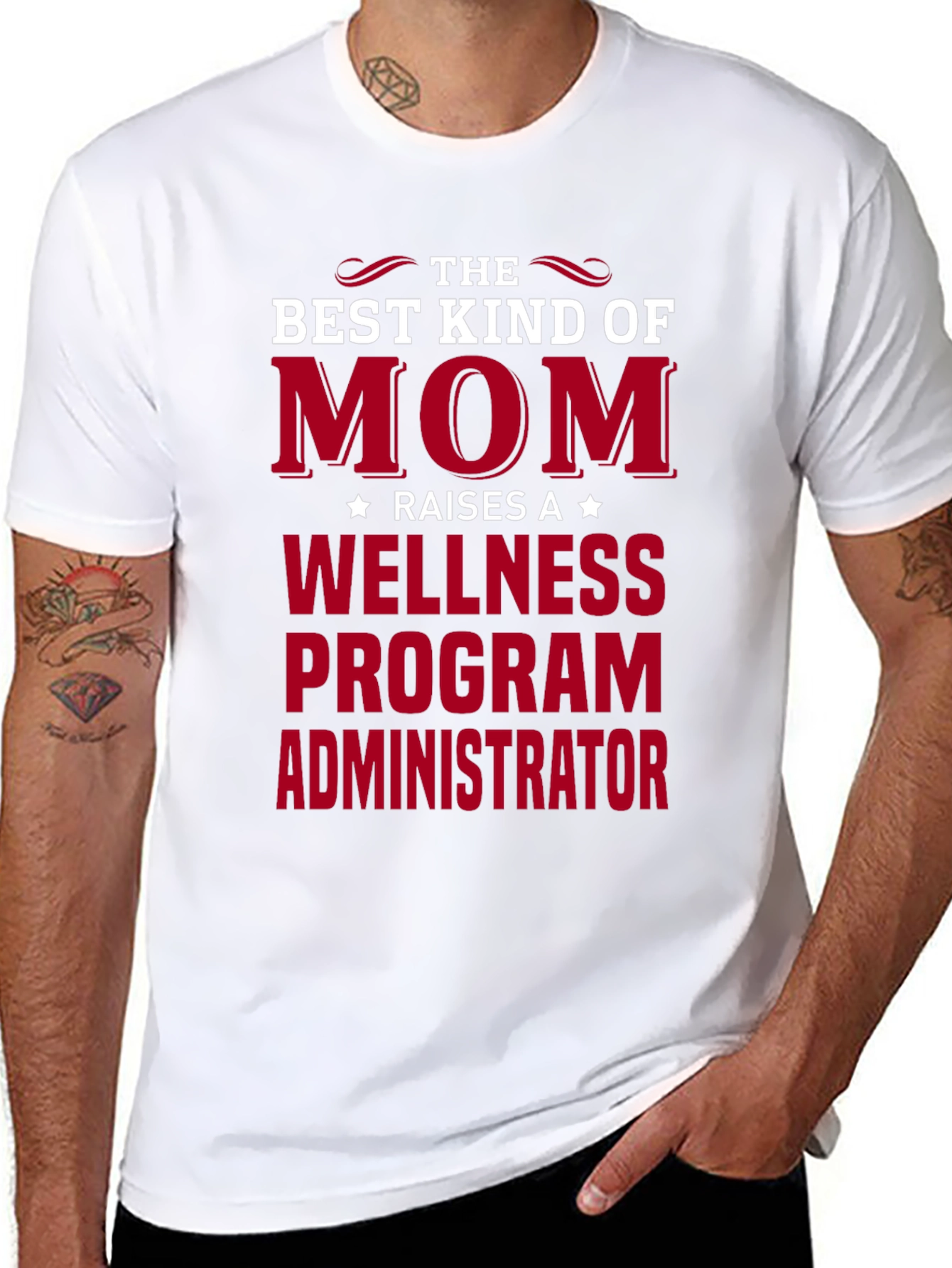 Best Kind of Mom Wellness Program Administrator T-Shirt