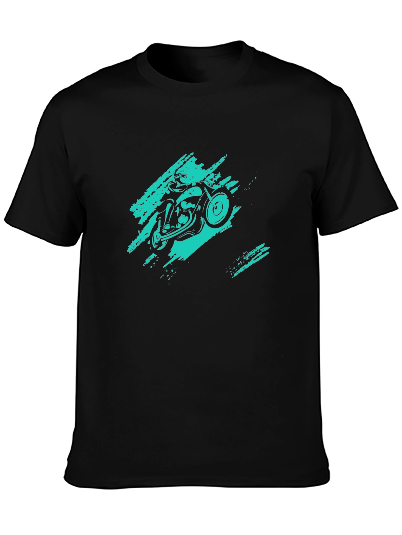 Black Motorcycle Ride T-Shirt