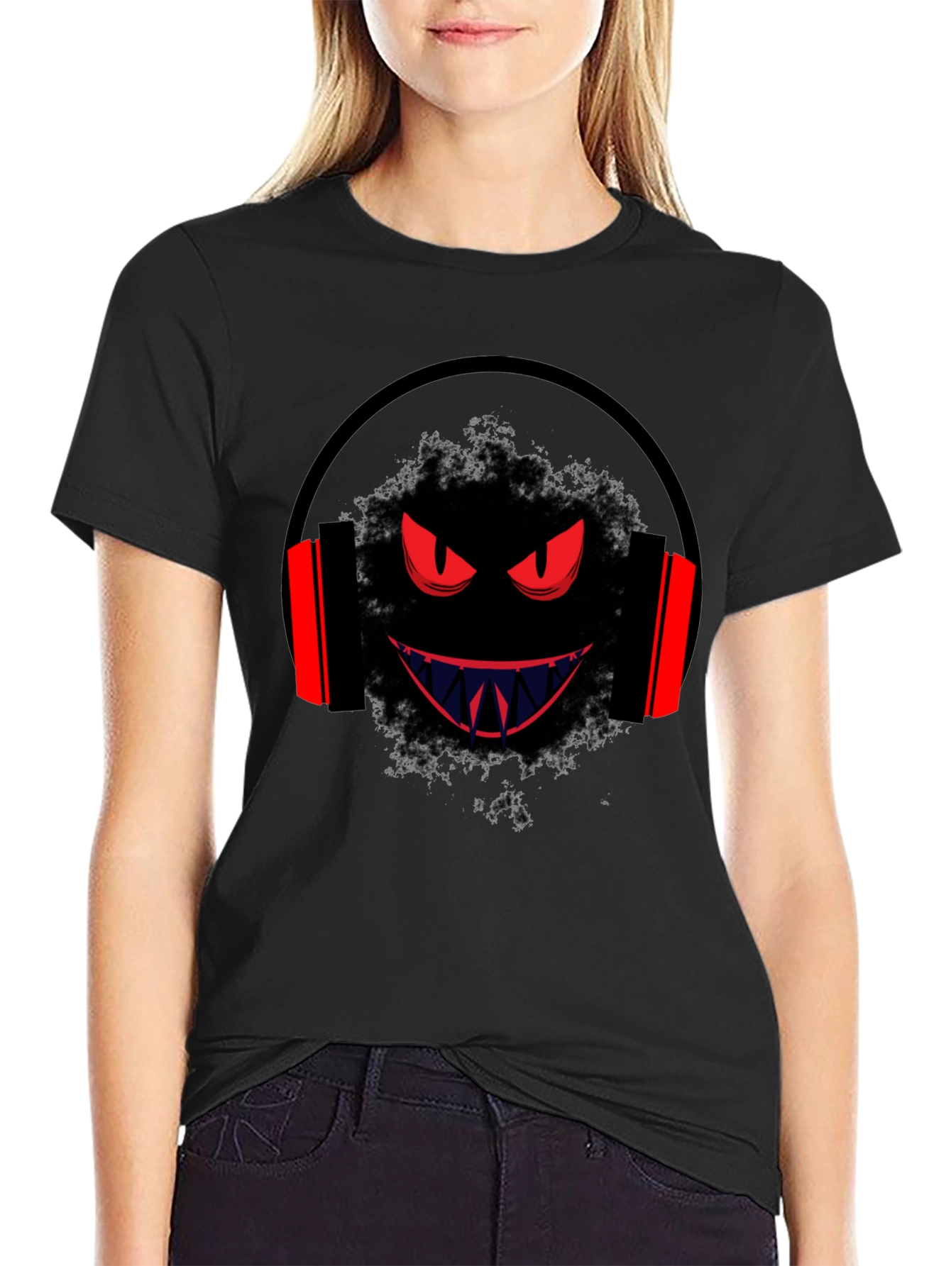 Monster DJ Graphic Tee - Black