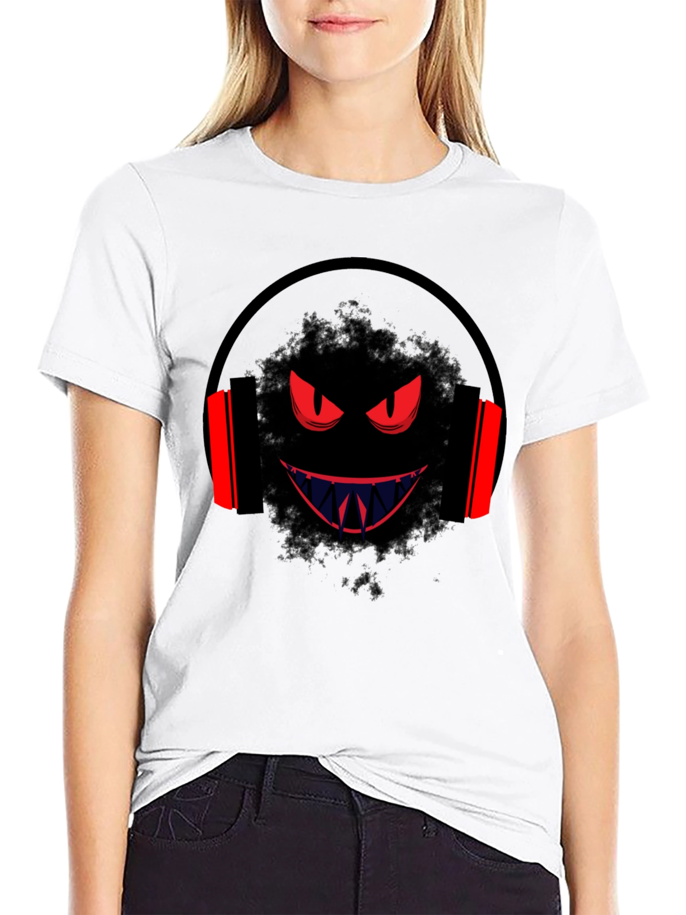 Monster DJ Graphic Tee - Black