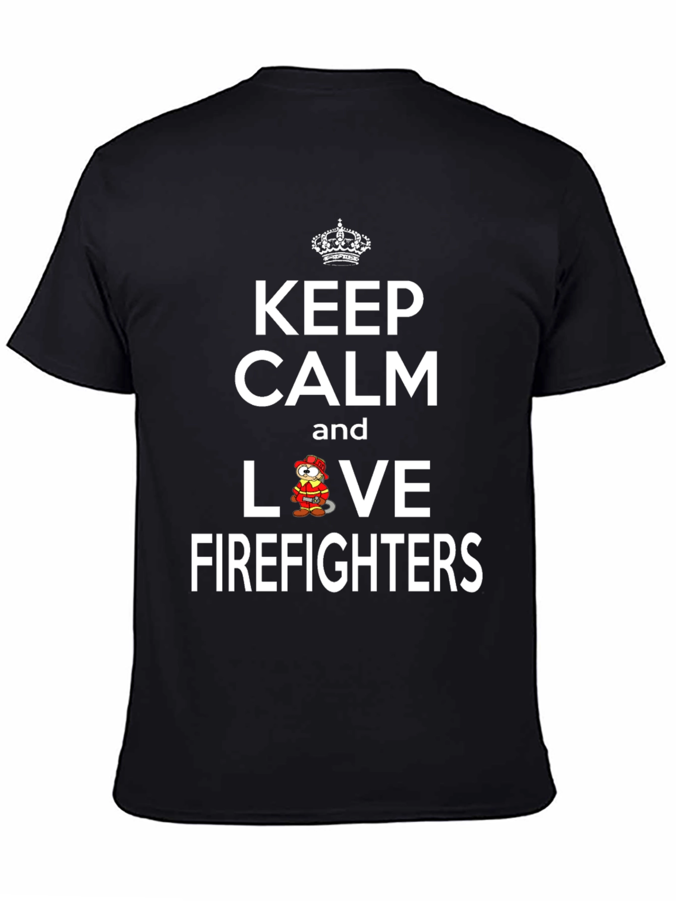Keep Calm Love Firefighters T-Shirt