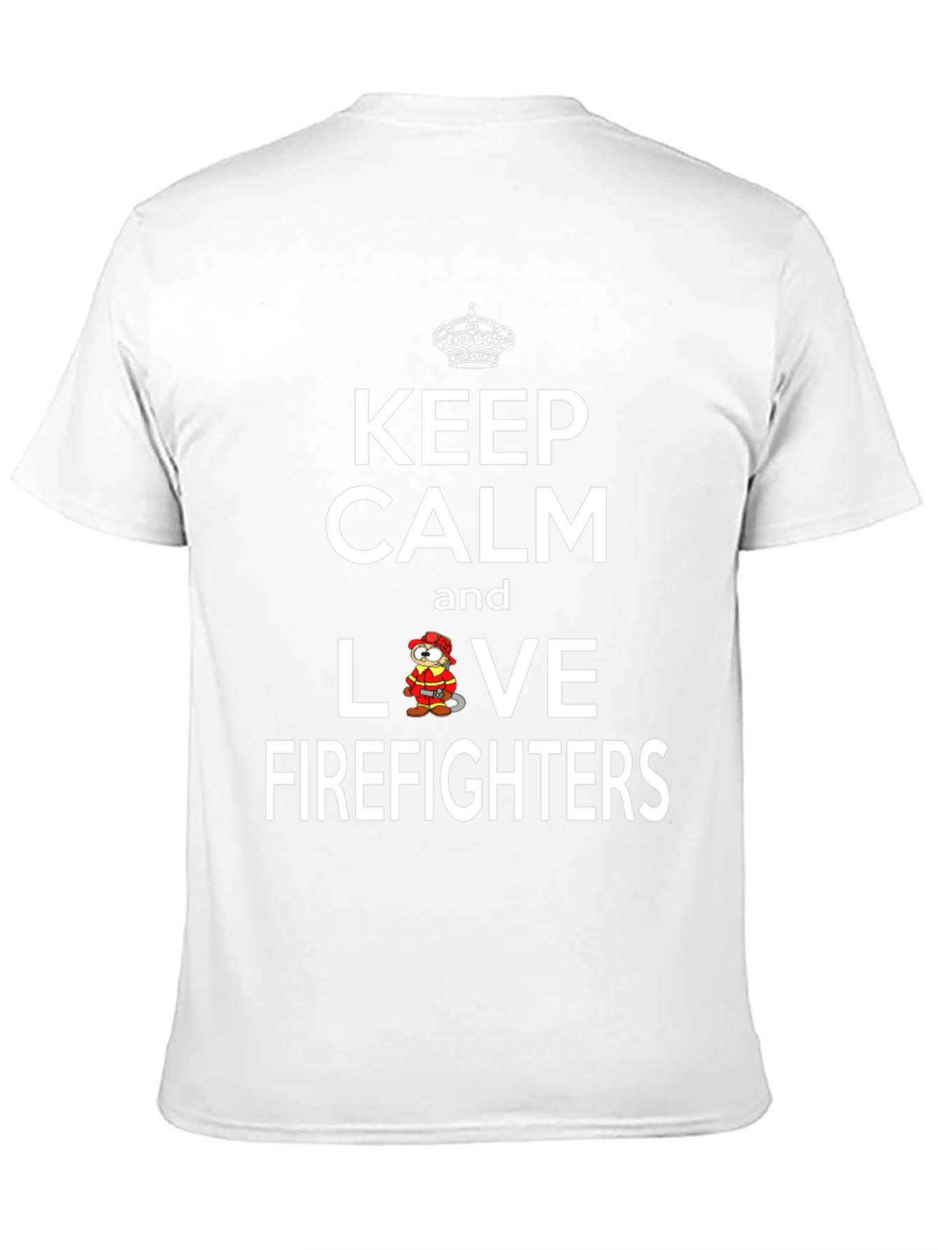Keep Calm Love Firefighters T-Shirt