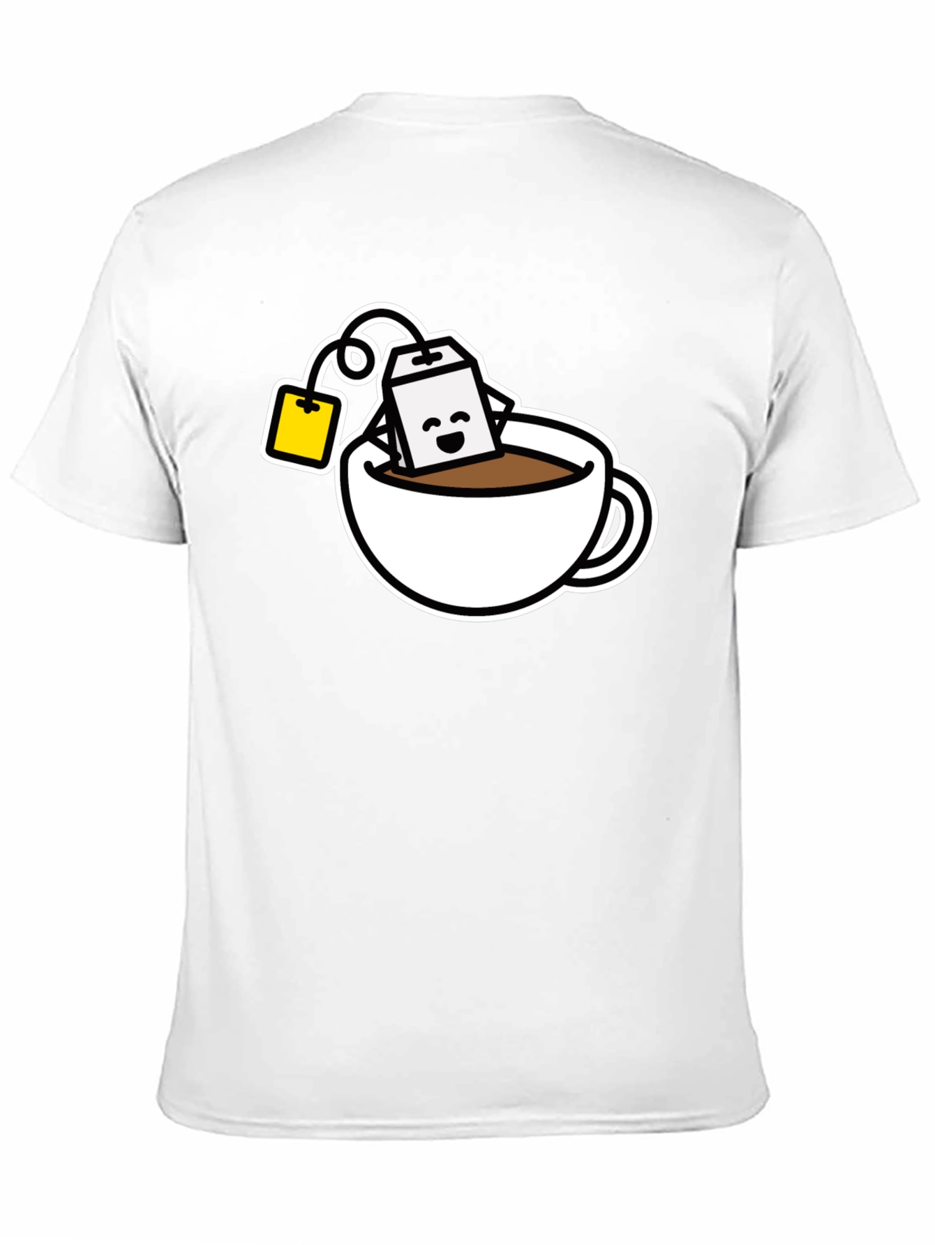 Cute Tea Time T-Shirt - Black