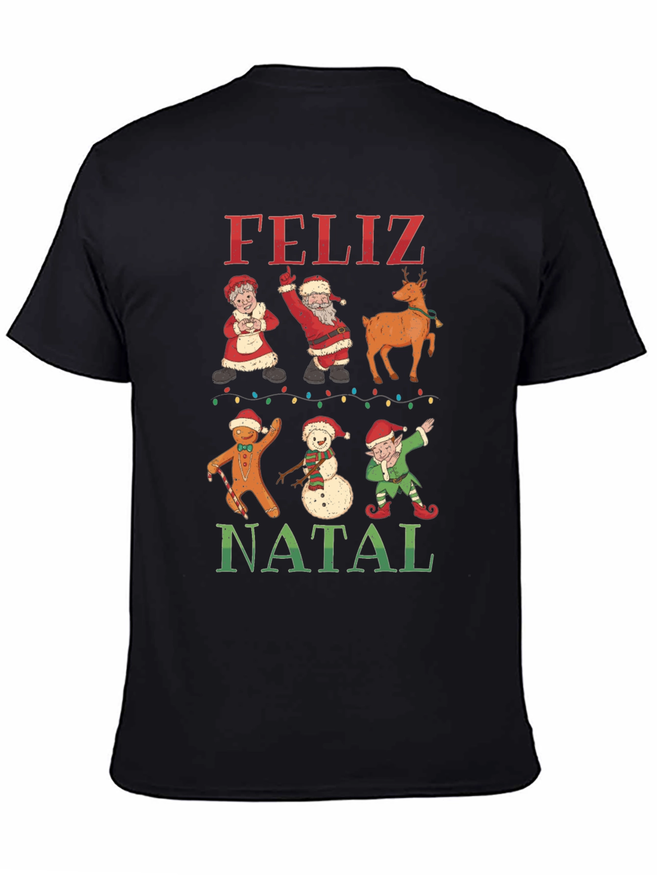 Feliz Natal Christmas Graphic Tee