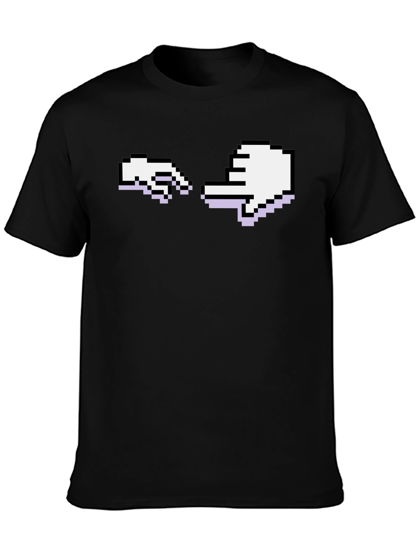 Pixel Hand Creation T-Shirt - Retro Gaming Tee