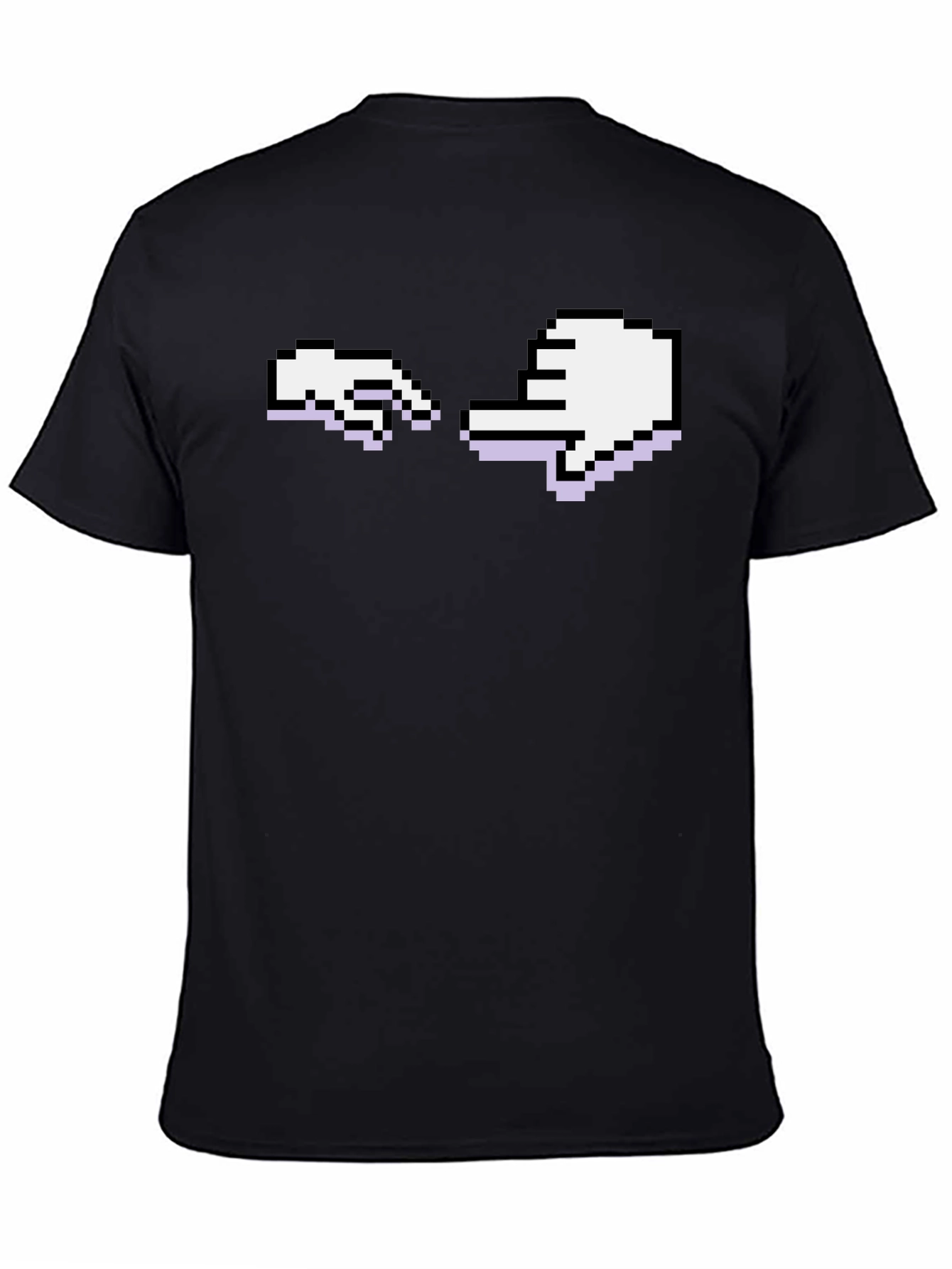 Pixel Hand Creation T-Shirt - Retro Gaming Tee