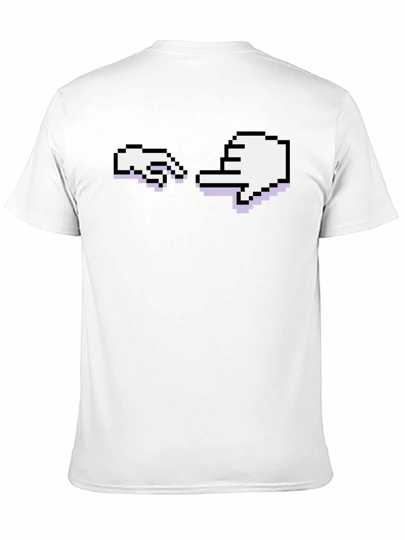 Pixel Hand Creation T-Shirt - Retro Gaming Tee
