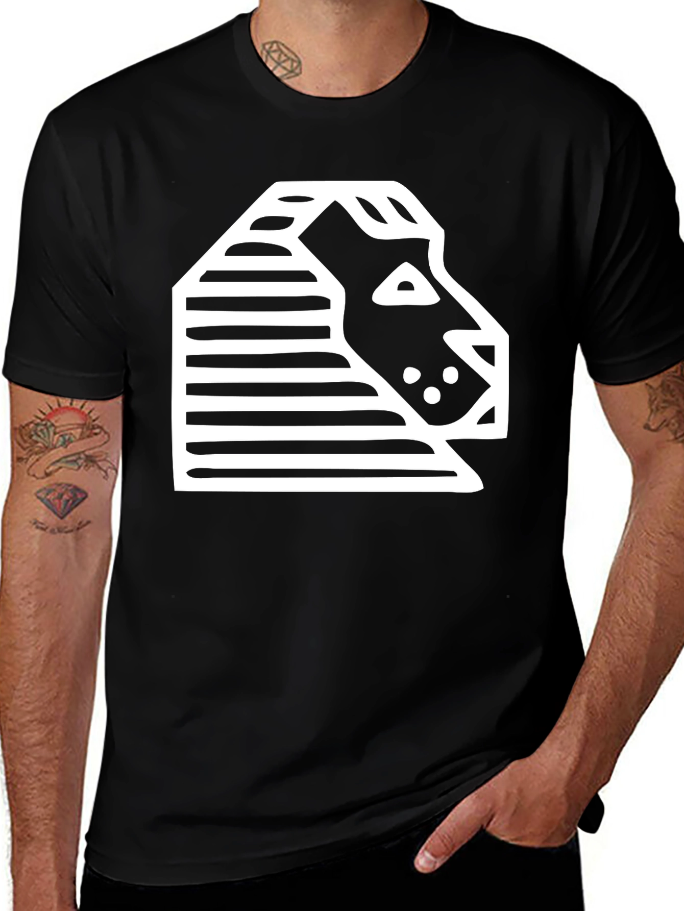 Black Sphinx Graphic Tee