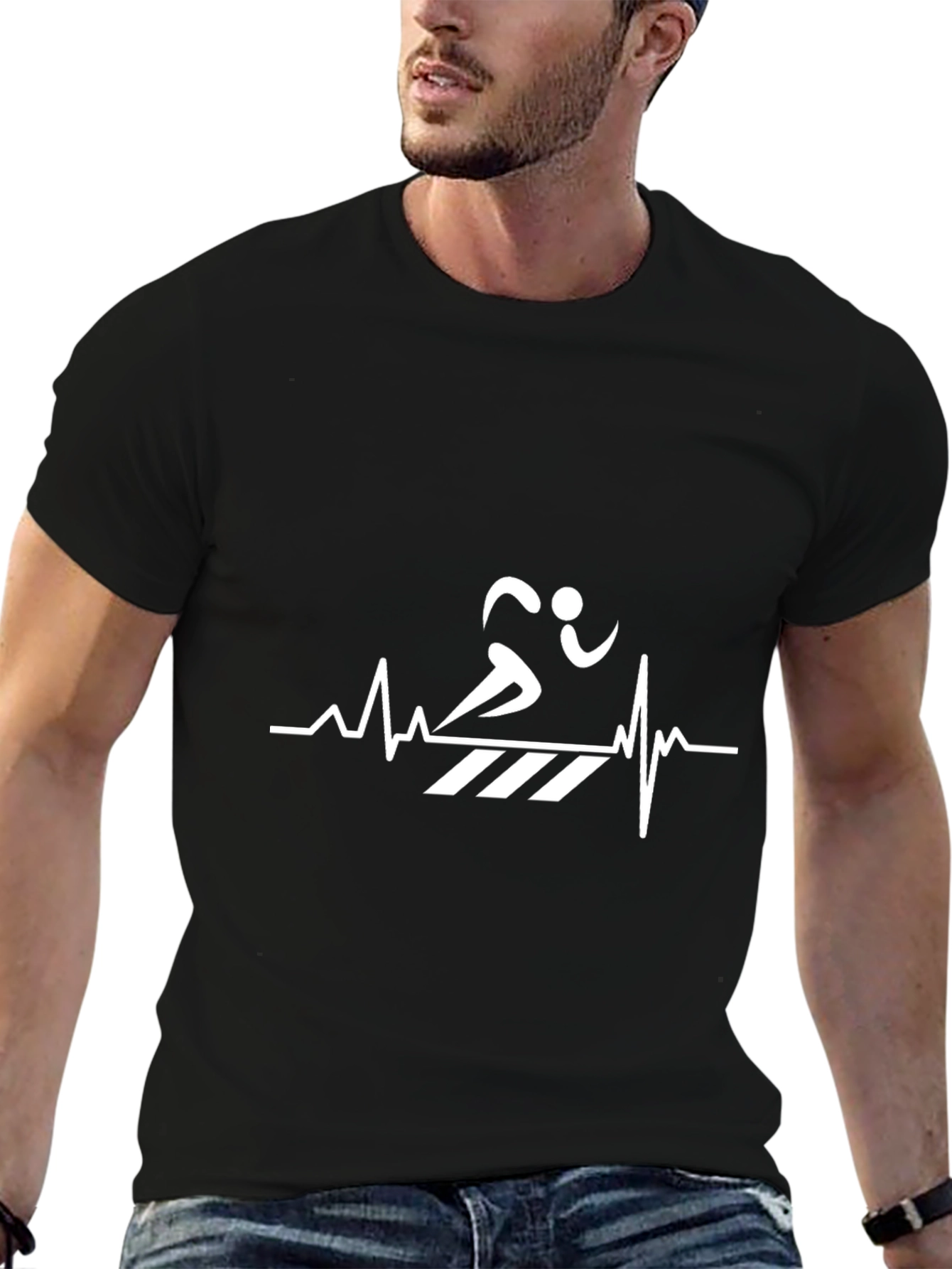 Runners Heartbeat Graphic T-Shirt
