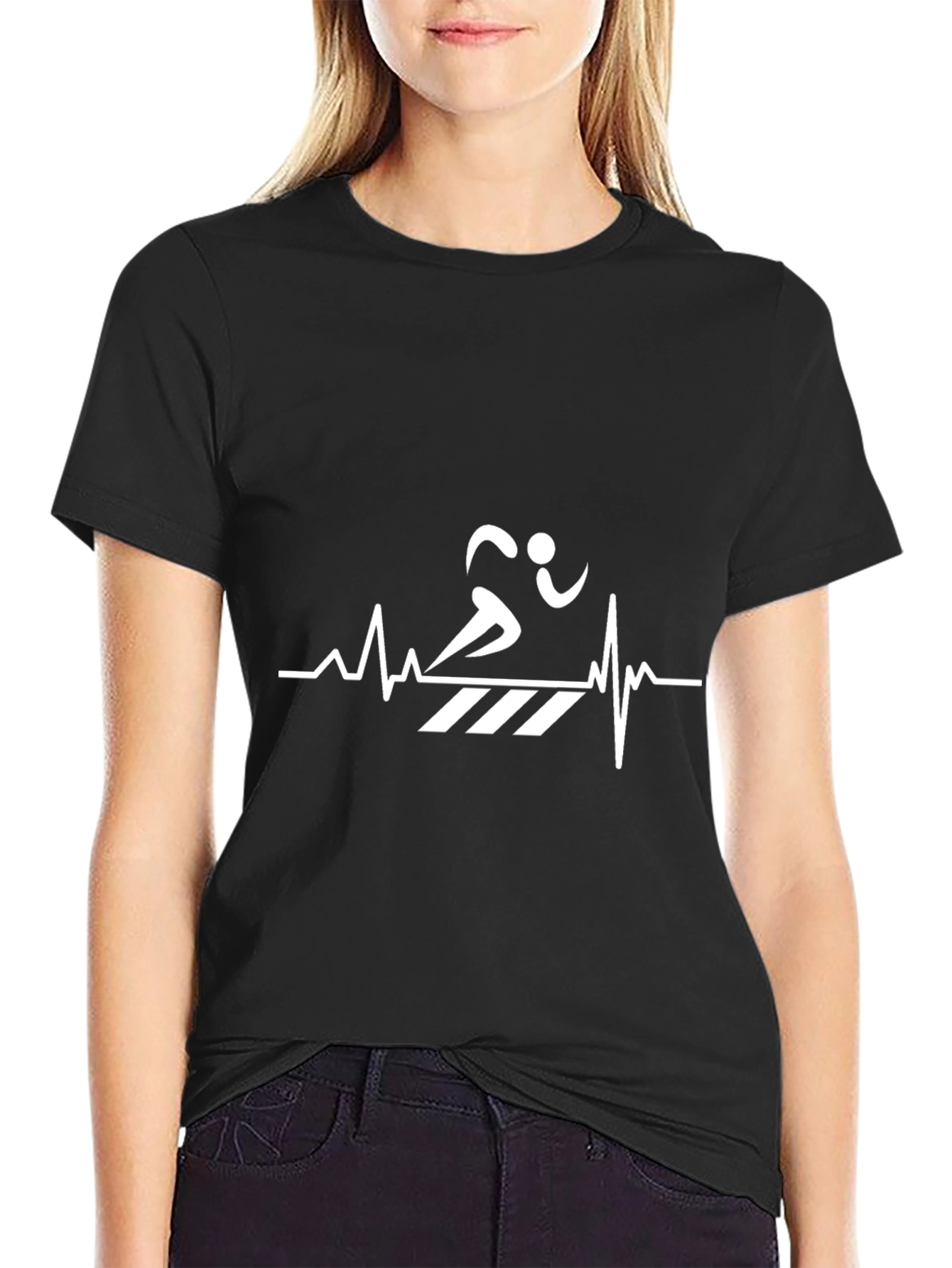 Runners Heartbeat Graphic T-Shirt