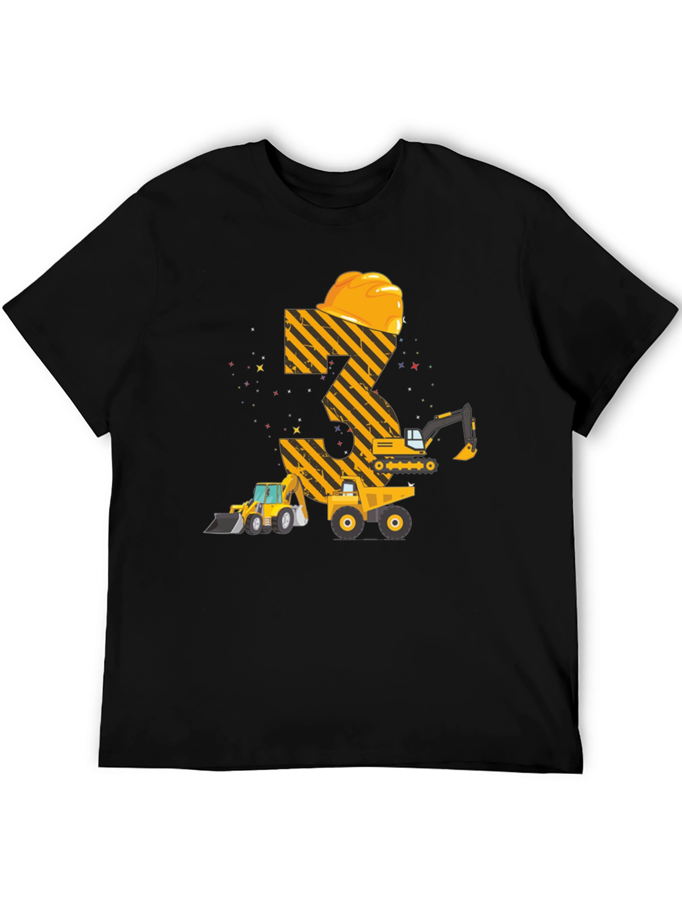 Construction 3rd Birthday Boy T-Shirt