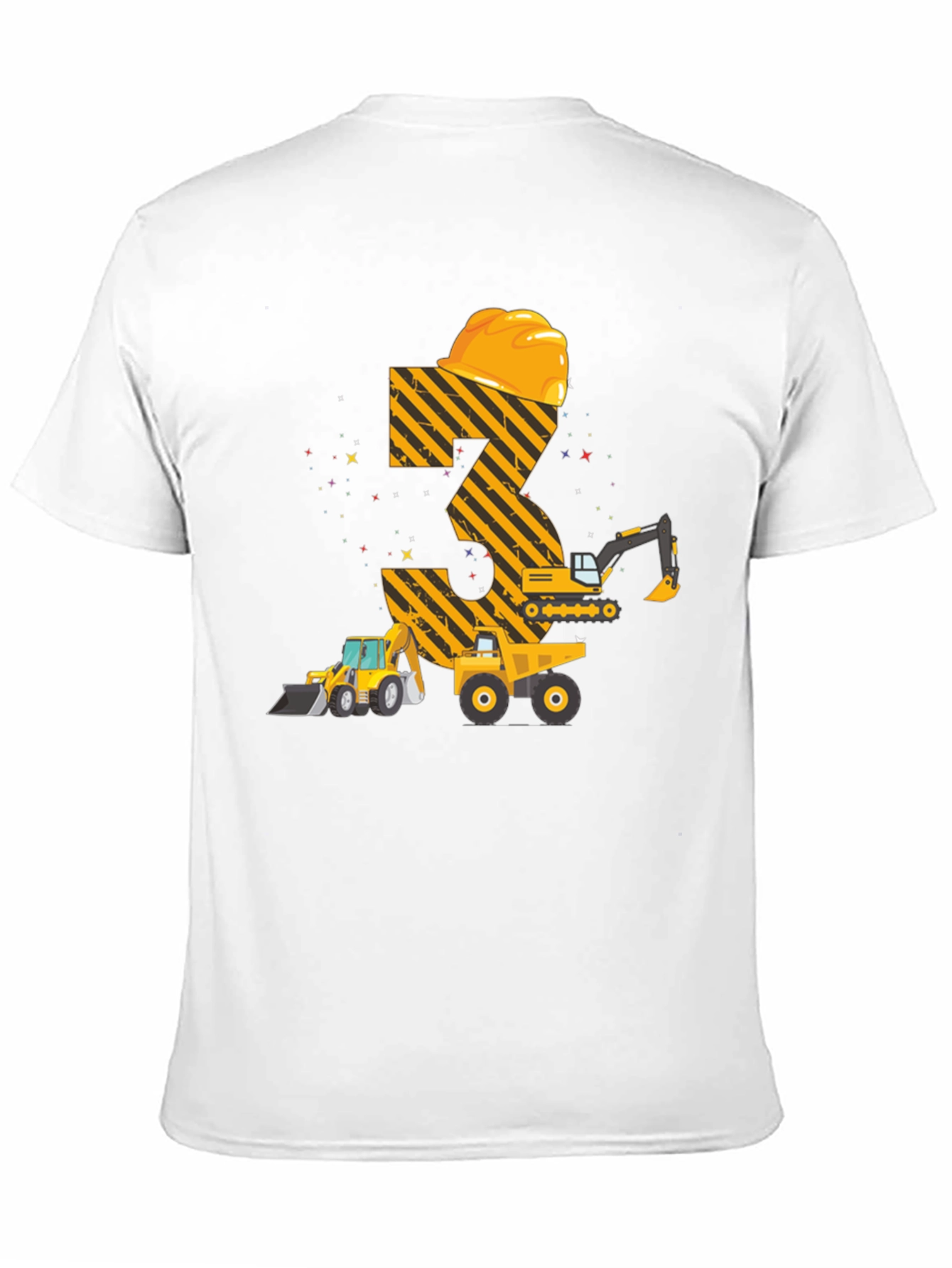 Construction 3rd Birthday Boy T-Shirt