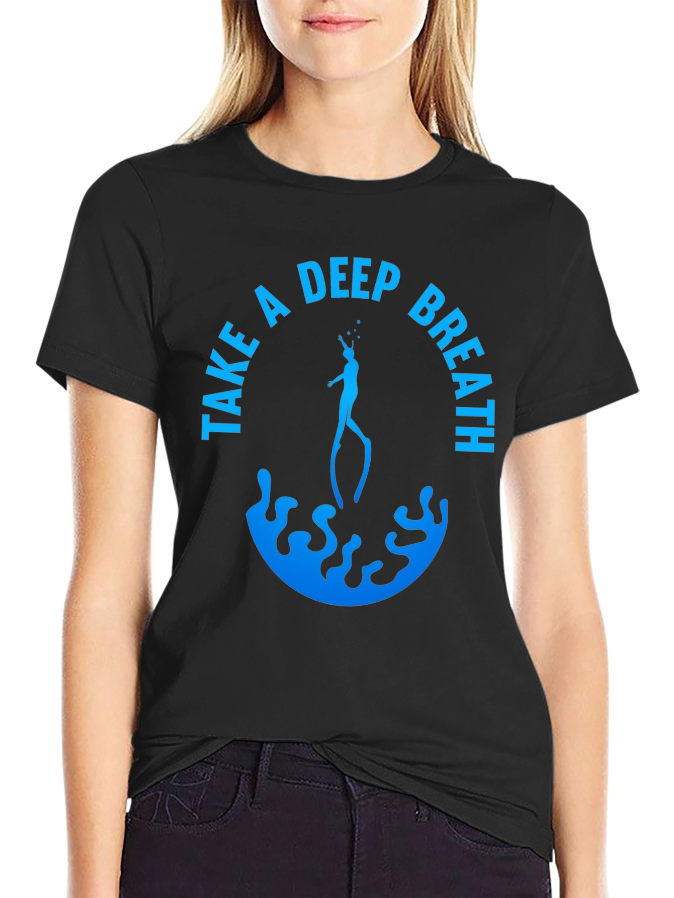 Take a Deep Breath Scuba Diving T-Shirt