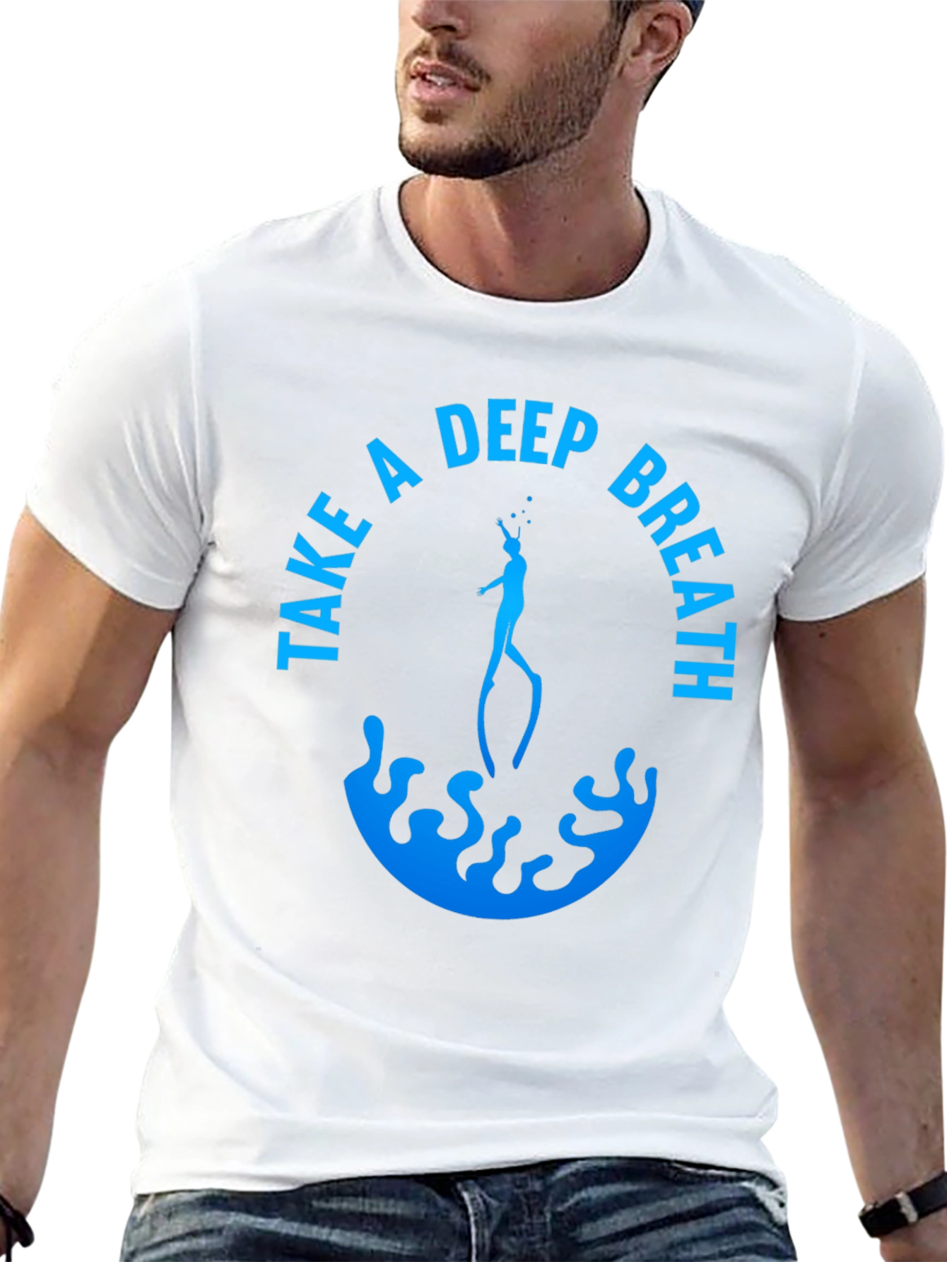 Take a Deep Breath Scuba Diving T-Shirt