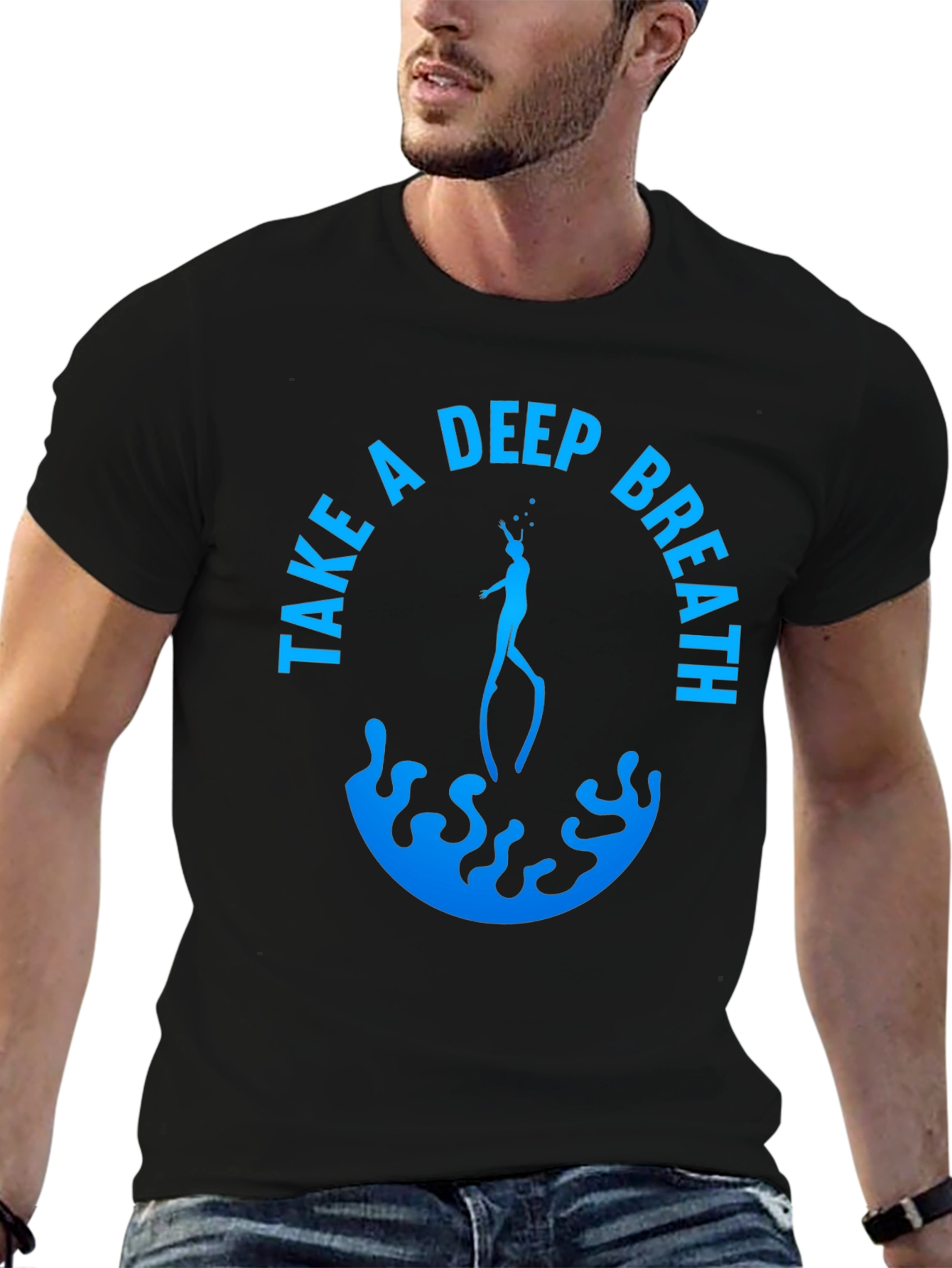 Take a Deep Breath Scuba Diving T-Shirt