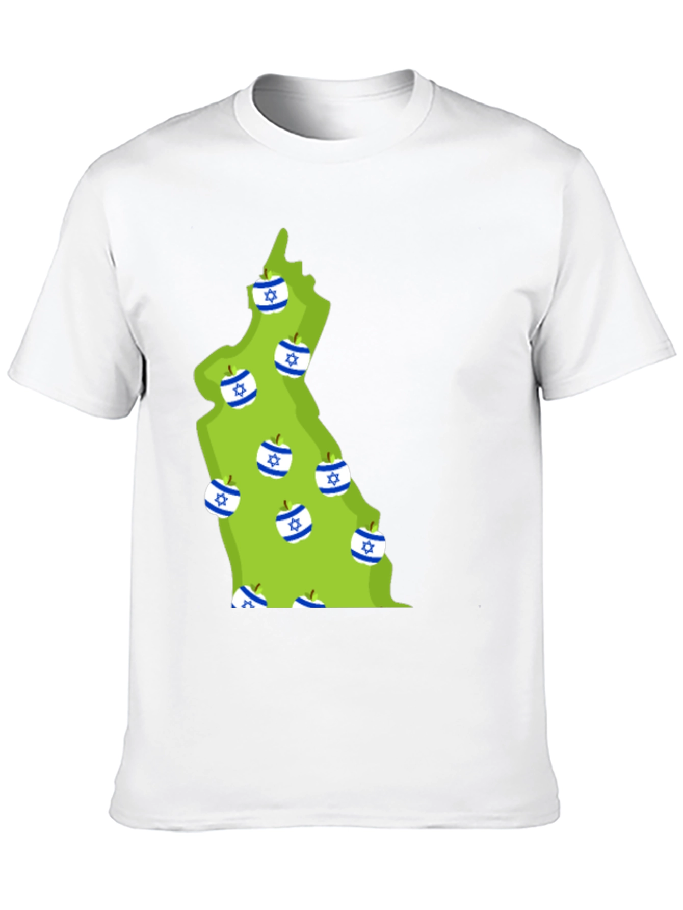 Israel Map Apple T-Shirt