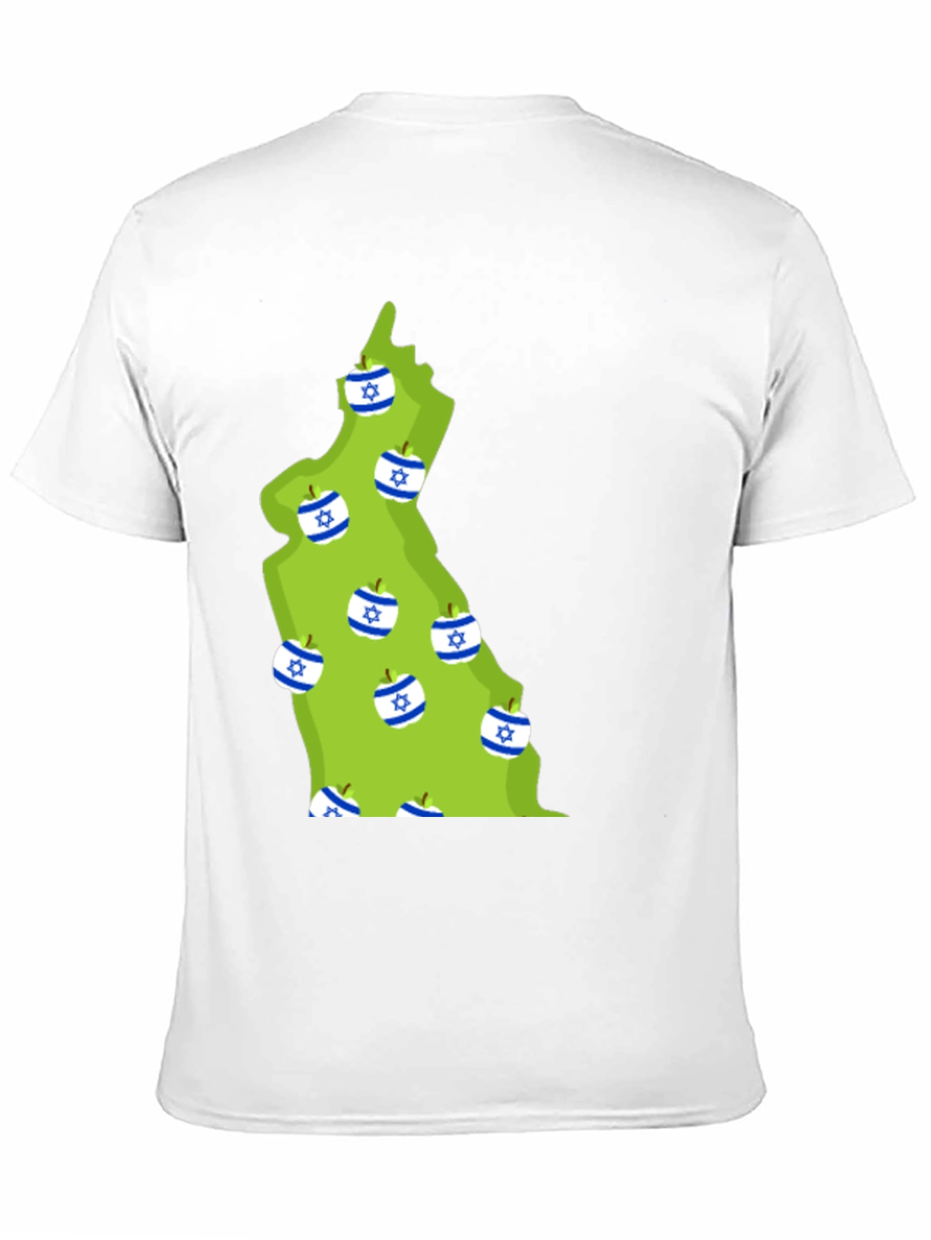 Israel Map Apple T-Shirt