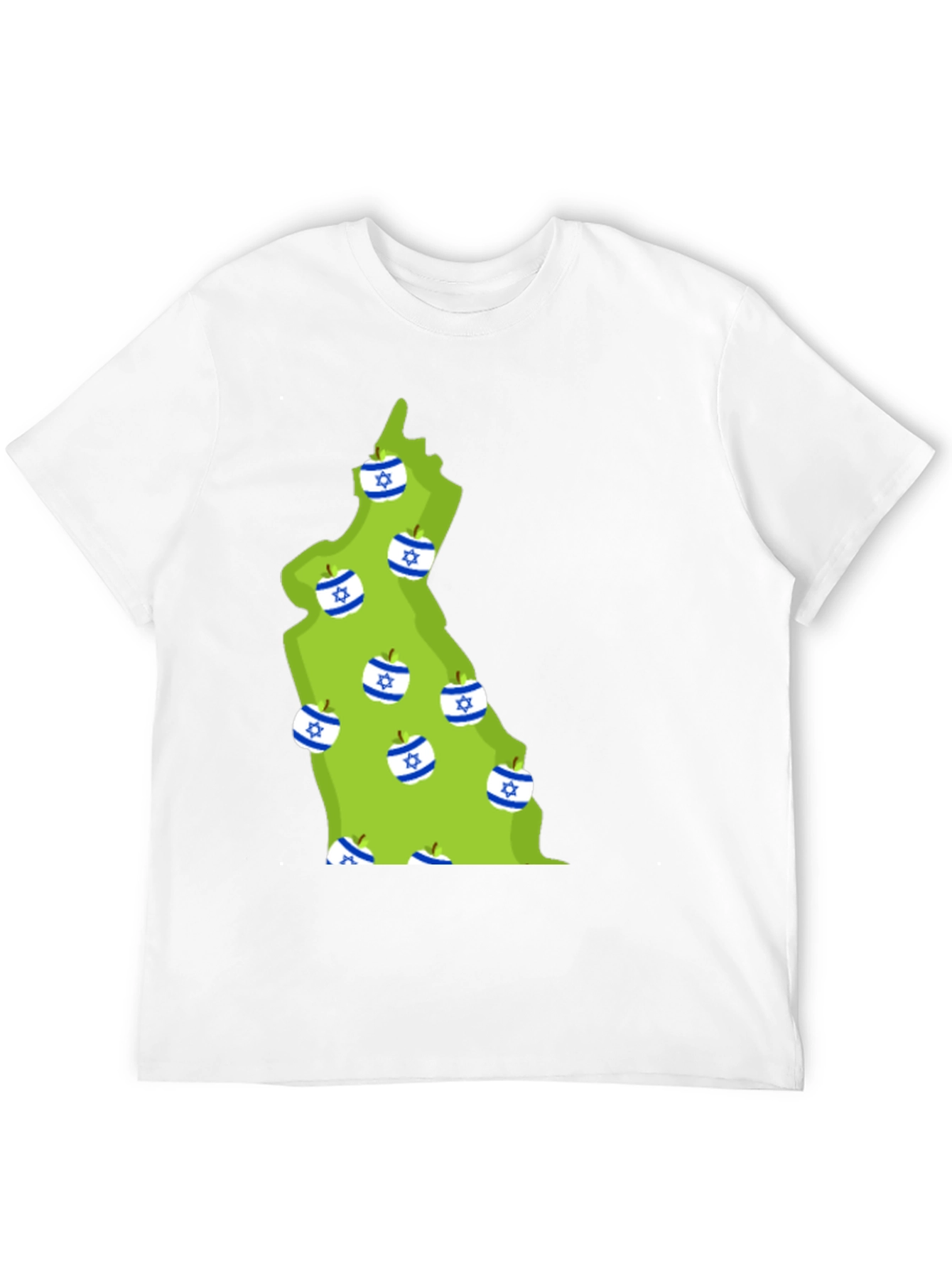 Israel Map Apple T-Shirt