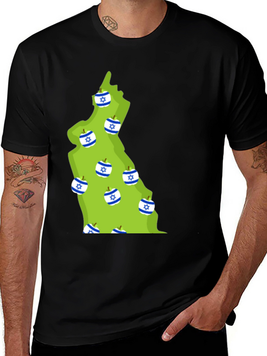 Israel Map Apple T-Shirt